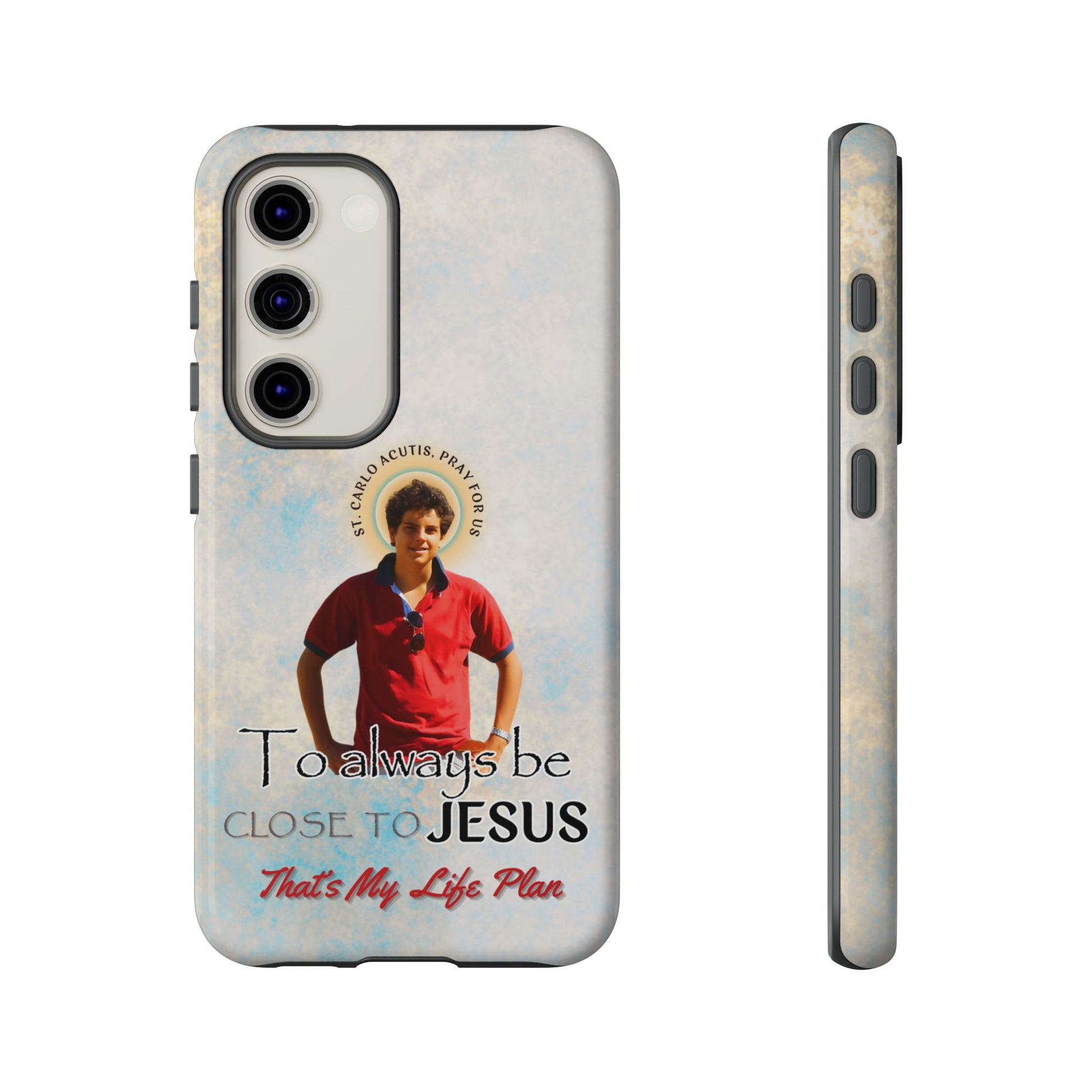 St. Carlo Acutis Jesus Phone Case for iPhone/Samsung/Goggle Pixel