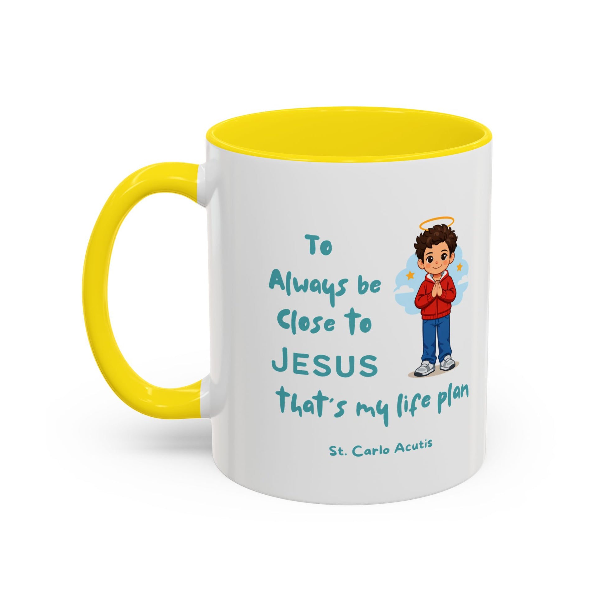 St. Carlo Acutis Kids Inspirational Accent Mug