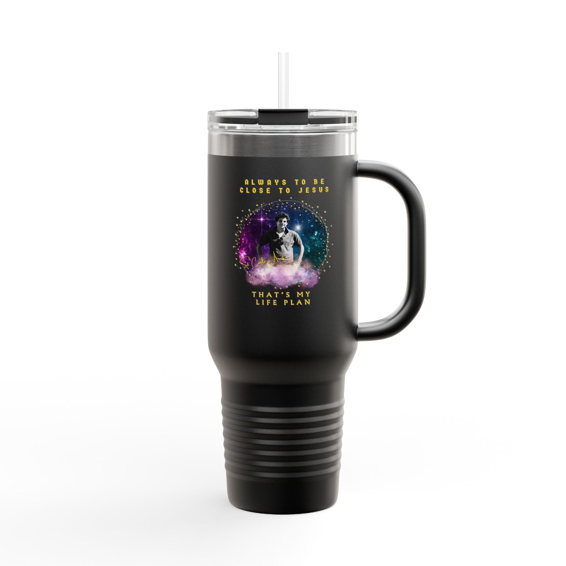 St. Carlo Acutis Insulated Travel Mug 40oz