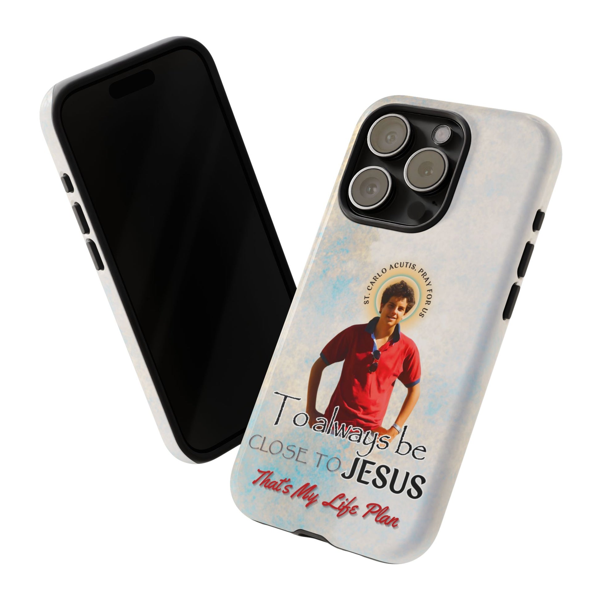 St. Carlo Acutis Jesus Phone Case for iPhone/Samsung/Goggle Pixel