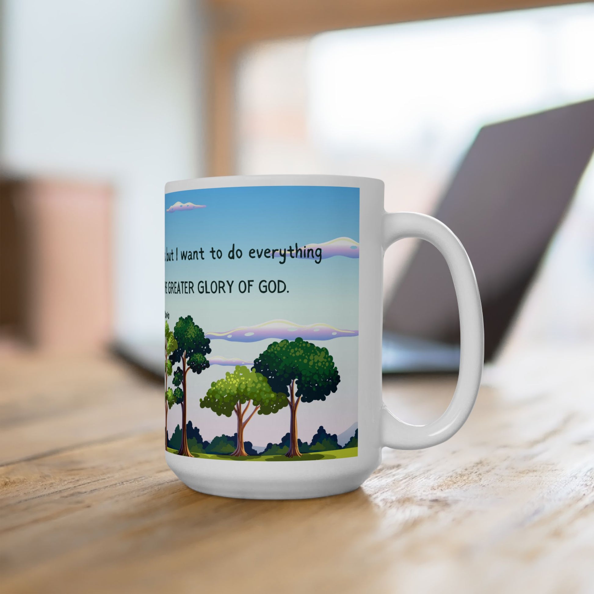 St. Dominic Savio Glory of God Catholic Mug (11oz, 15oz)