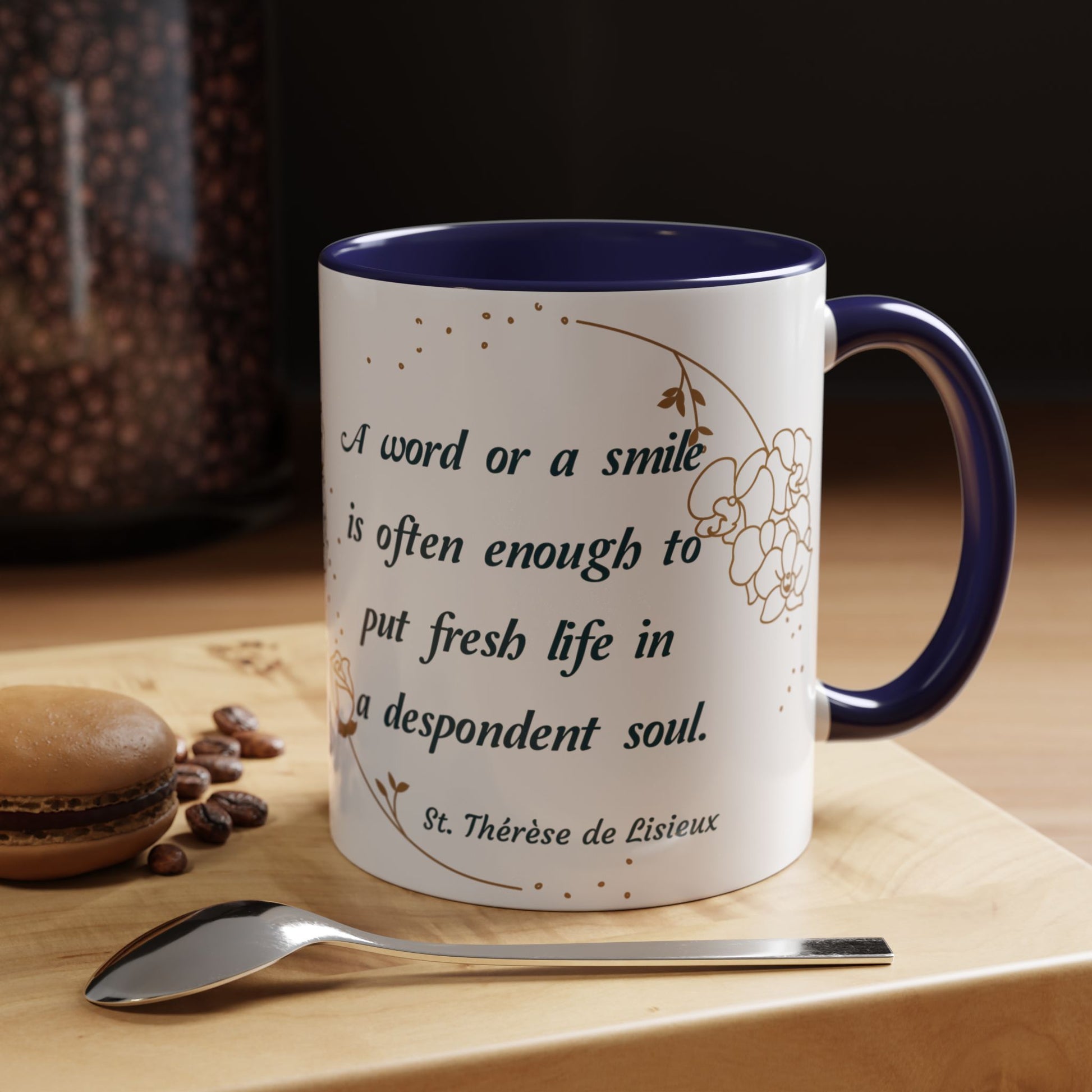 St. Thérèse de Lisieux A Word or A Smile (11oz, 15oz)