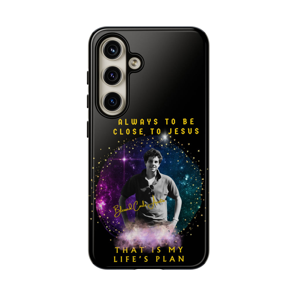 Blessed Carlo Acutis Tough Phone Cases Black