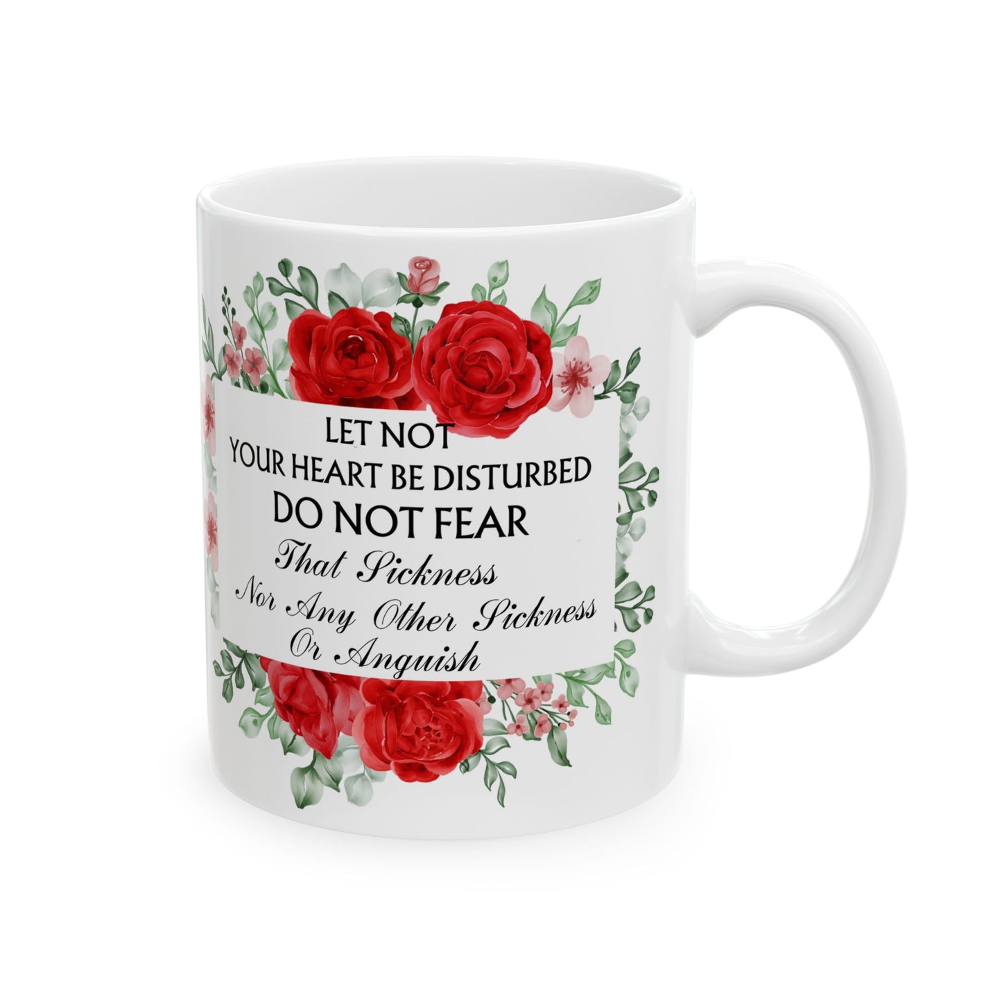 Our Lady of Guadalupe Floral Mug(11oz, 15oz)