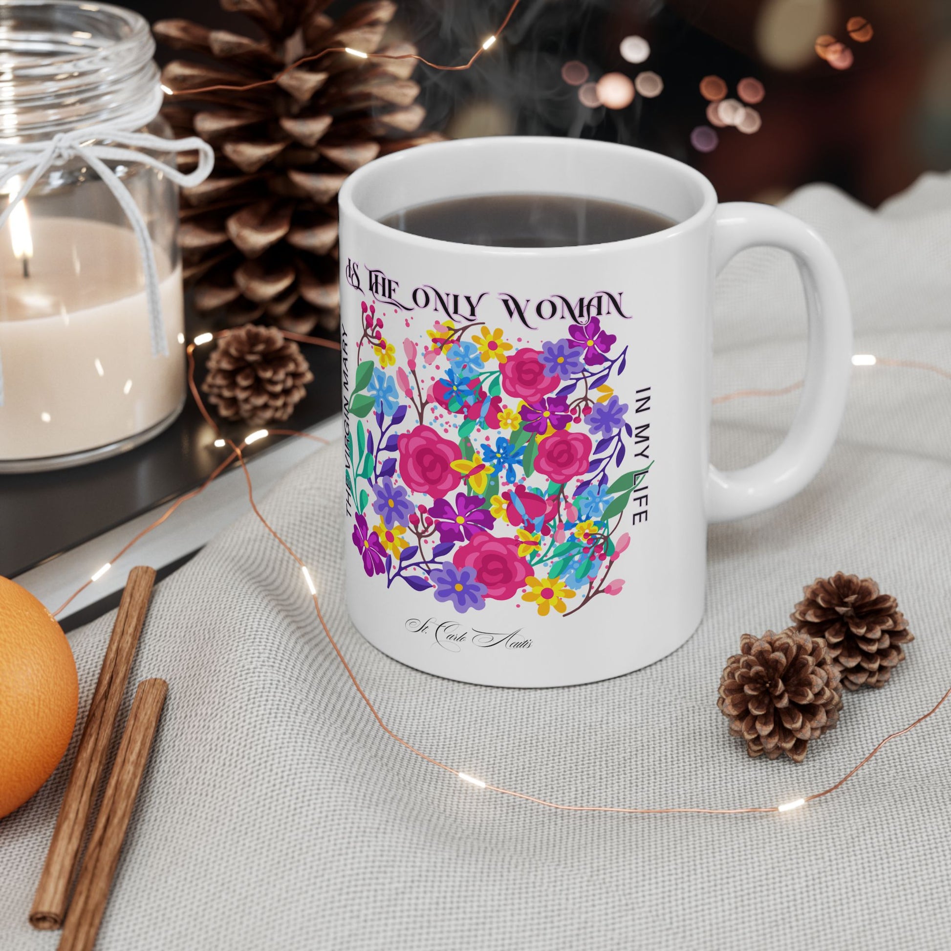 St. Carlo Acutis Virgin Mary Mug