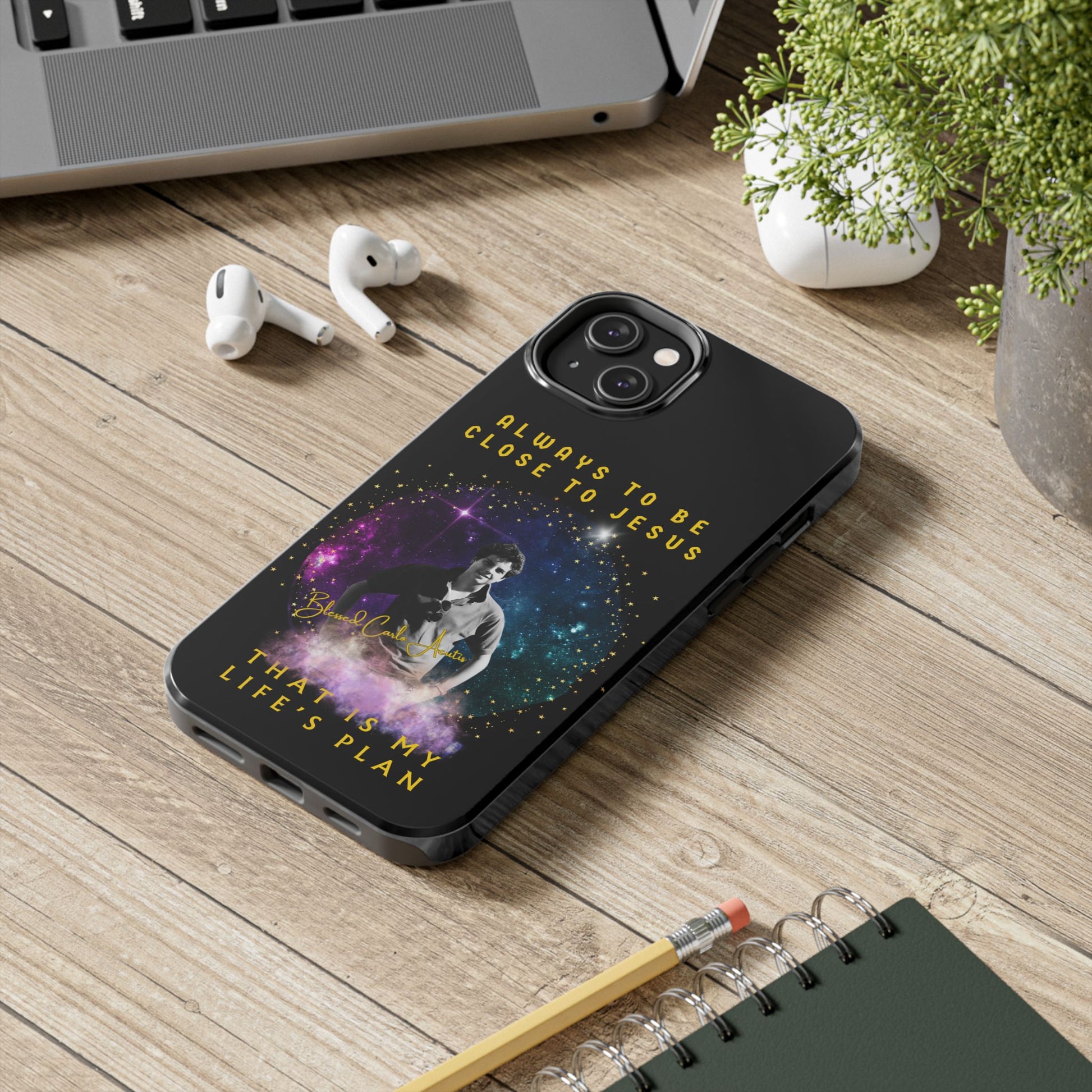 Blessed Carlo Acutis Tough Phone Cases -iPhone and Samsung