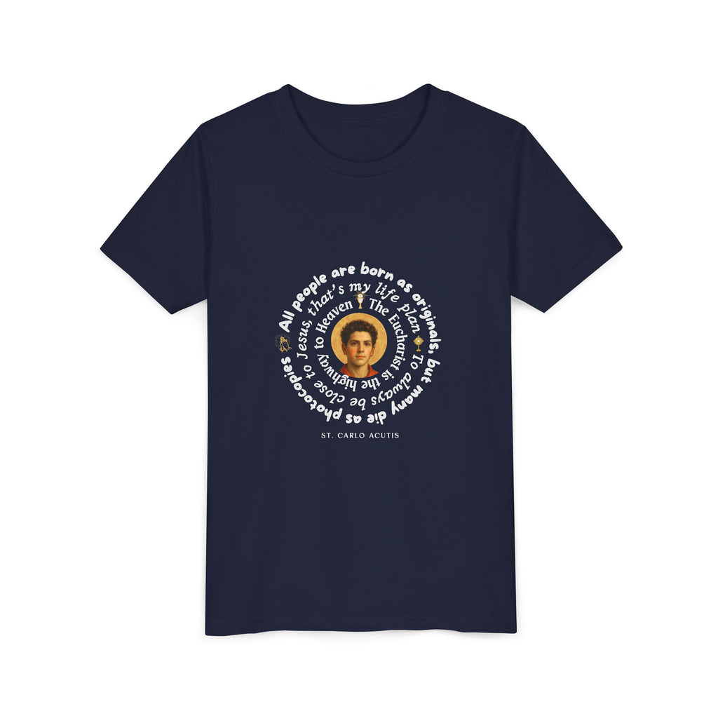 St Carlo Acutis Catholic Youth Shirt