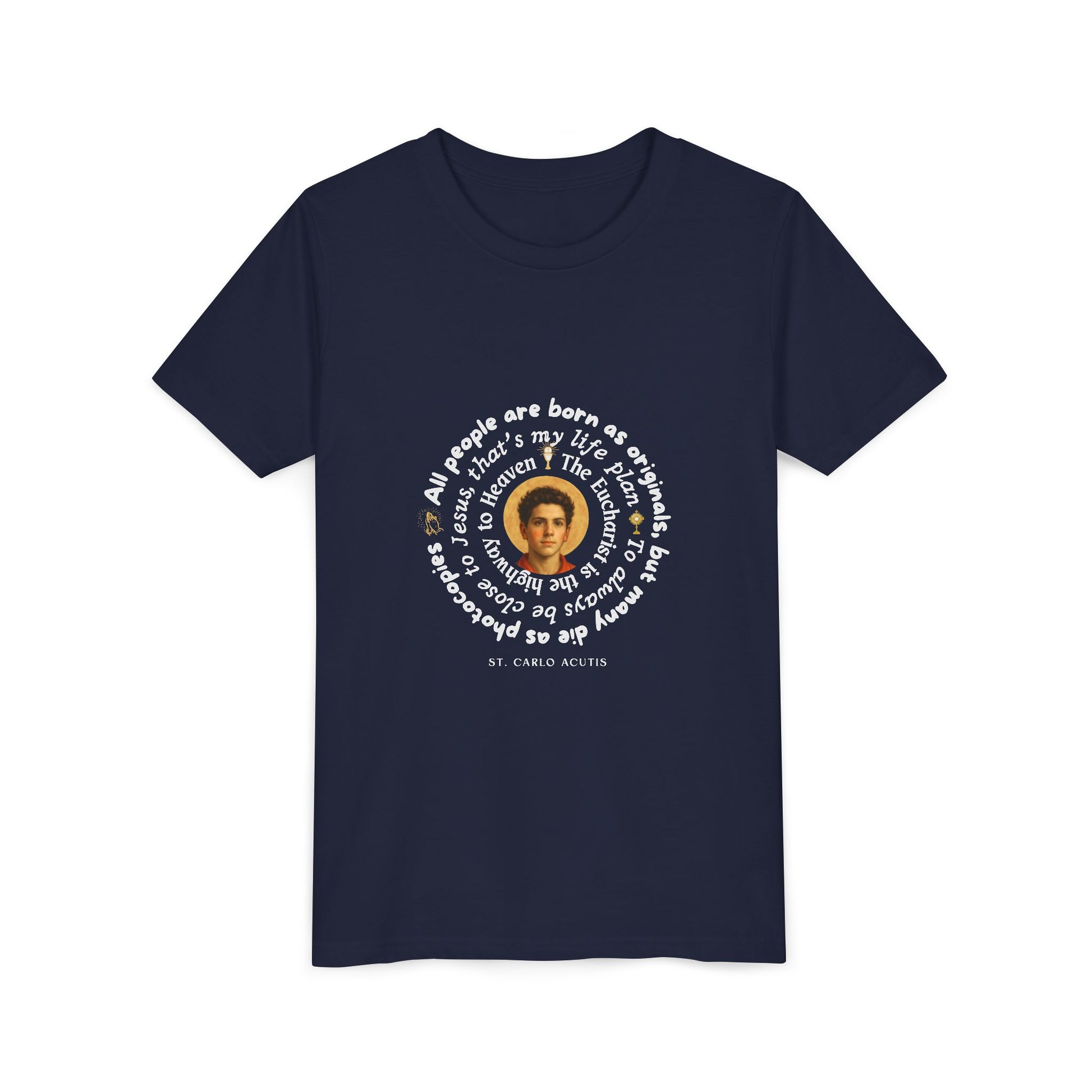 St Carlo Acutis Catholic Youth Shirt