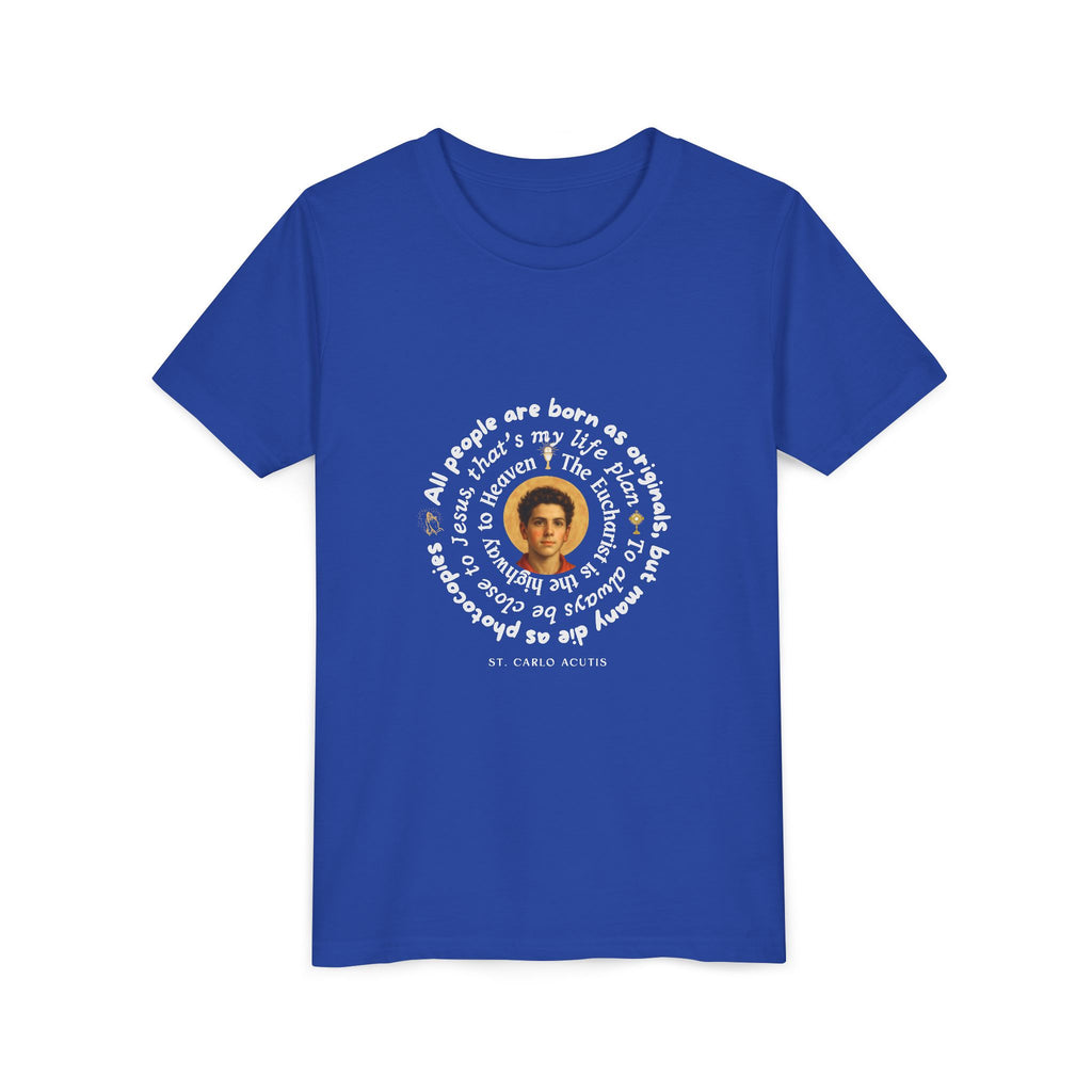 St Carlo Acutis Catholic Youth Shirt