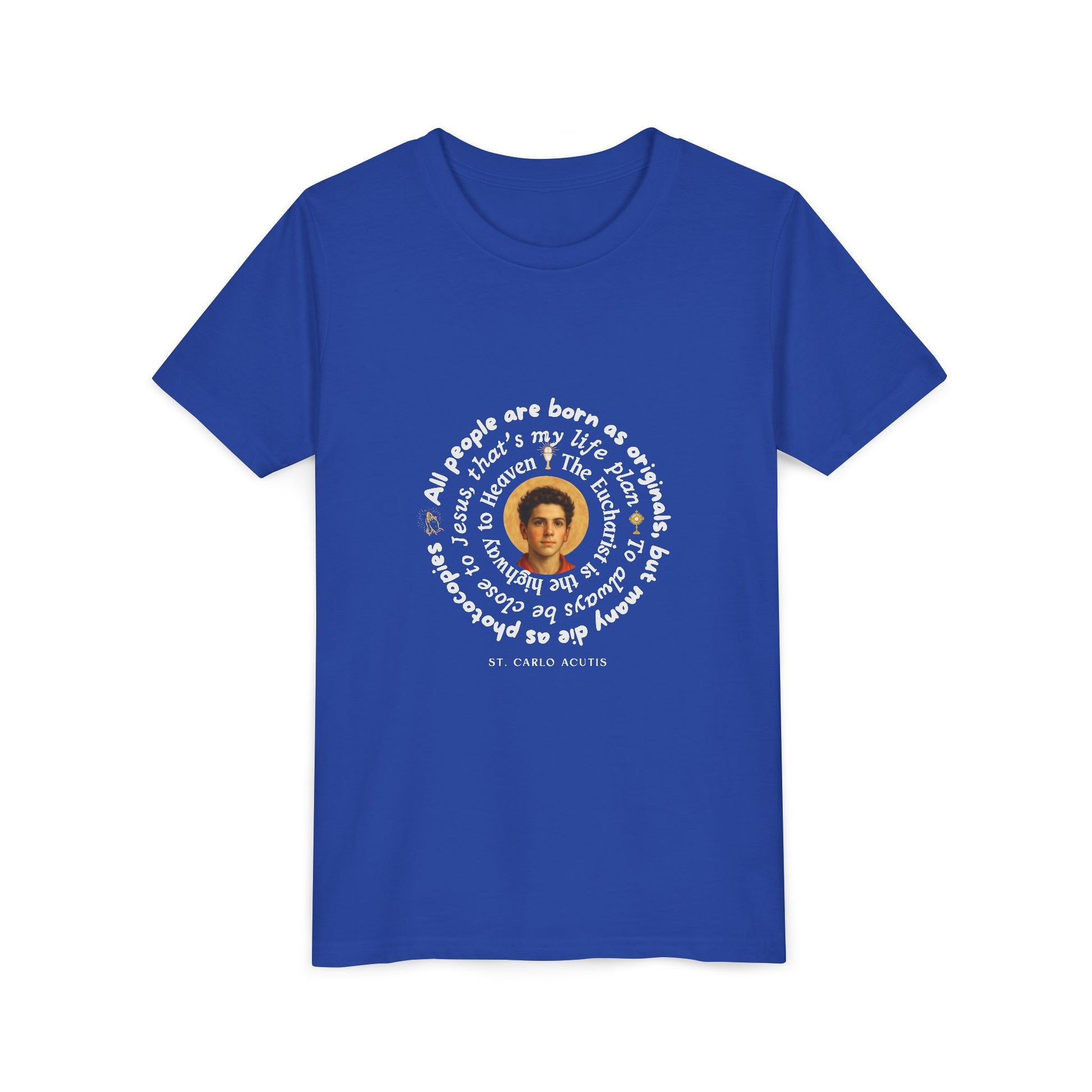 St Carlo Acutis Catholic Youth Shirt