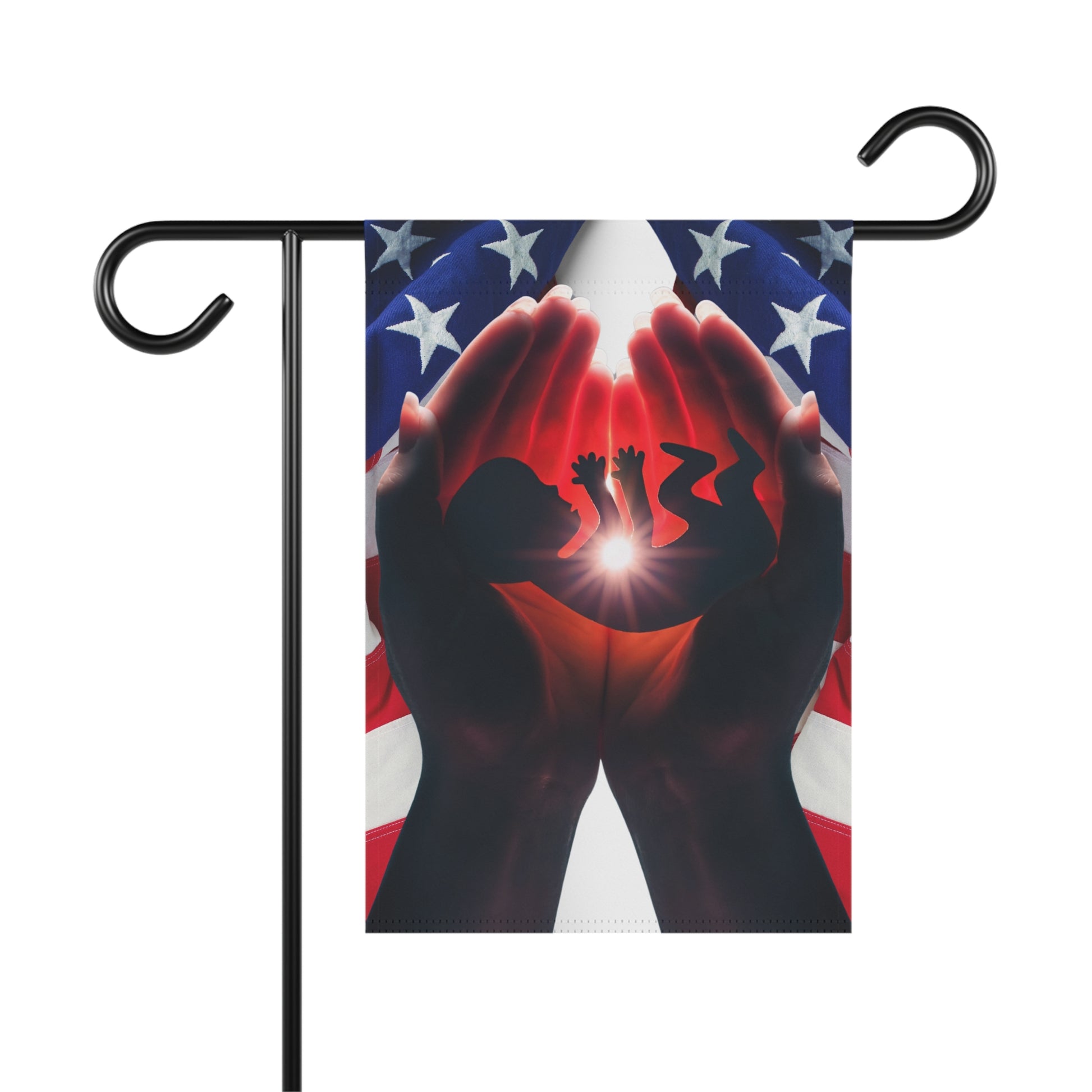 Pro-Life America Garden Flag
