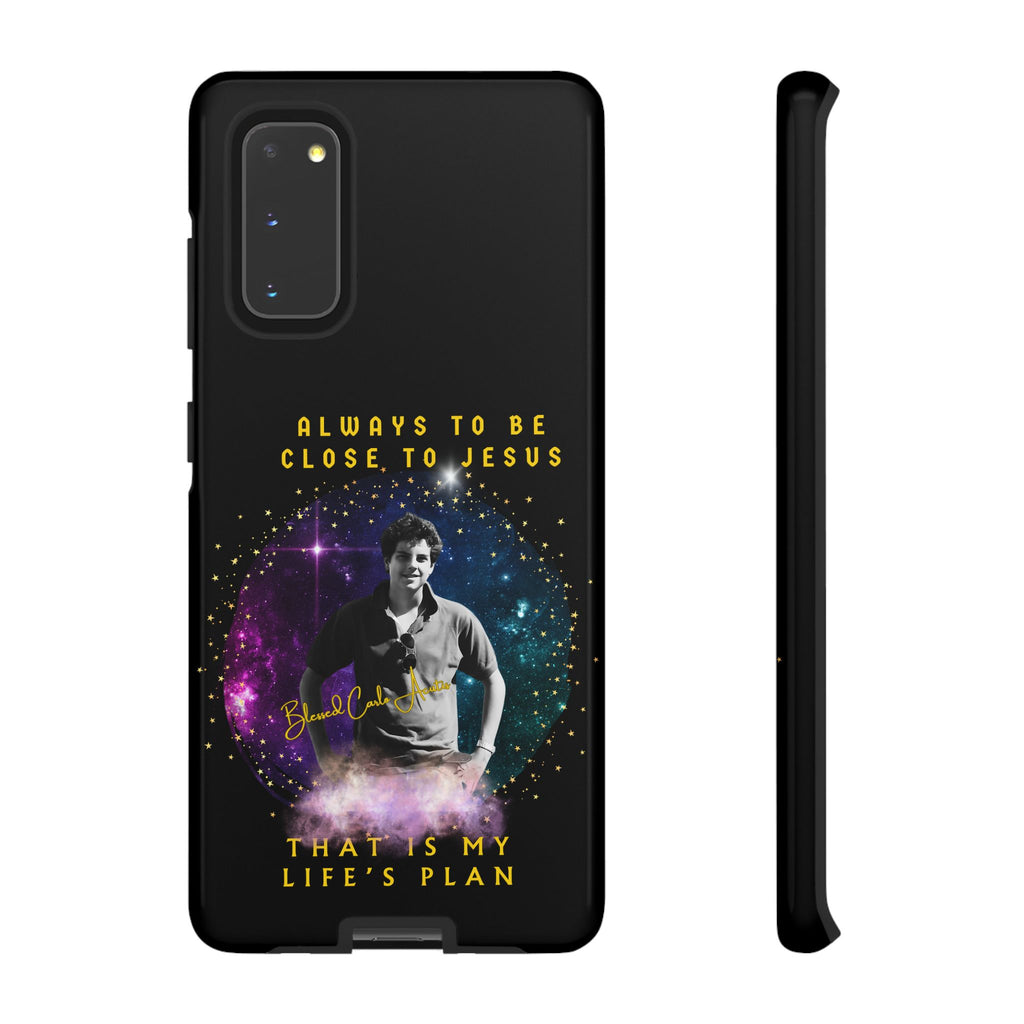 Blessed Carlo Acutis Tough Phone Cases Black