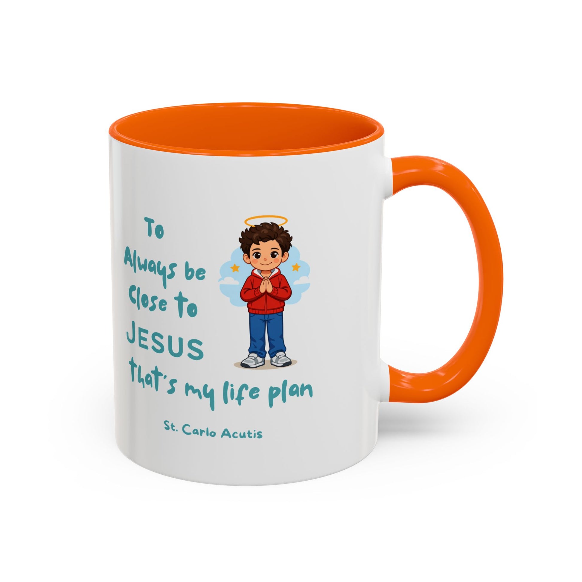 St. Carlo Acutis Kids Inspirational Accent Mug