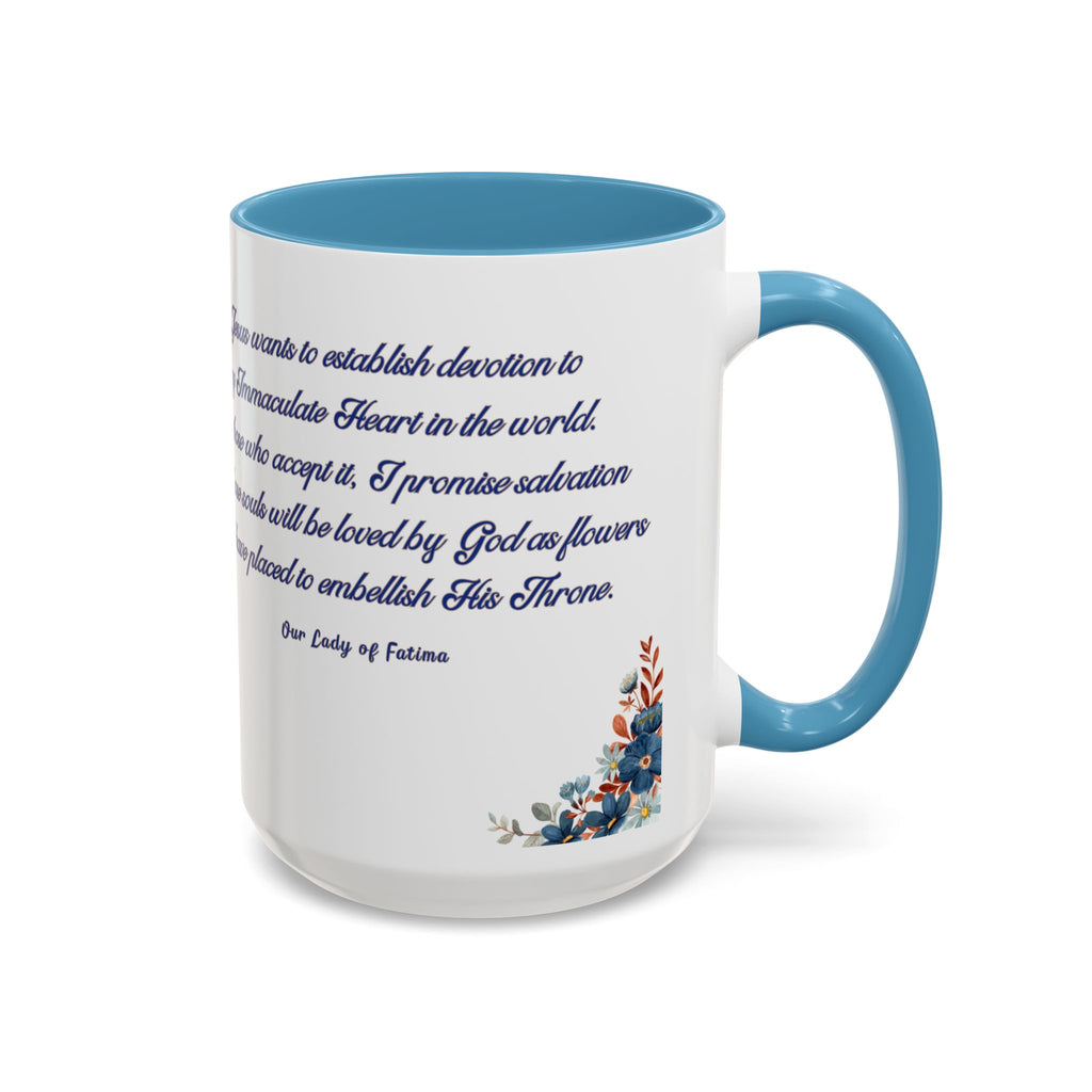 Our Lady of Fatima Immaculate Heart (11oz, 15oz)