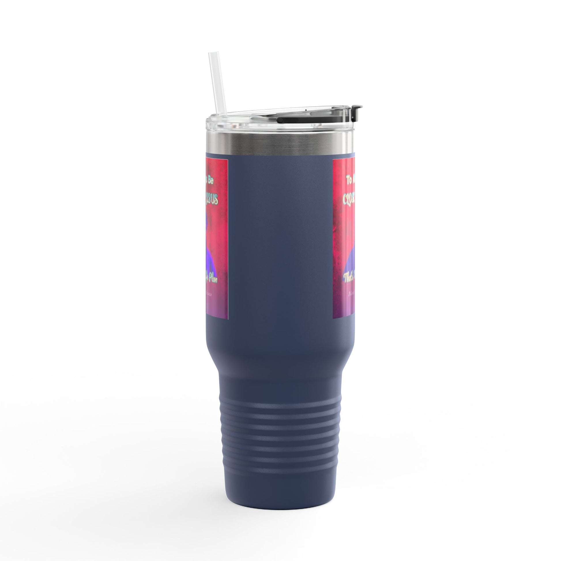 Blessed Carlo Acutis Insulated Travel Mug Colored , 40oz