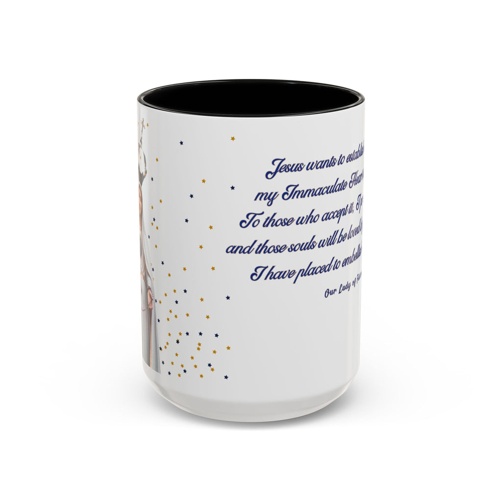 Our Lady of Fatima Immaculate Heart (11oz, 15oz)