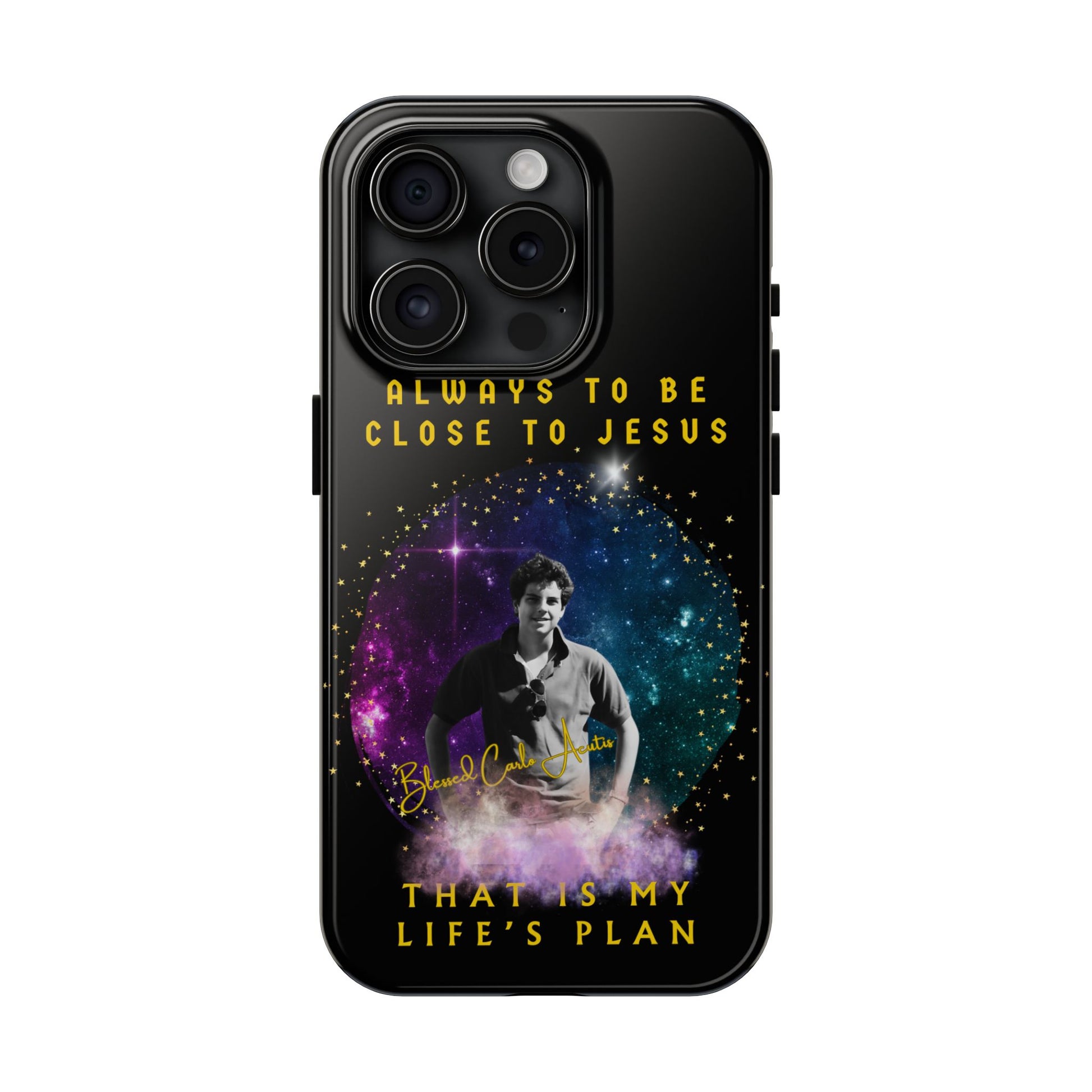 Blessed Carlo Acutis Tough Phone Cases -iPhone and Samsung