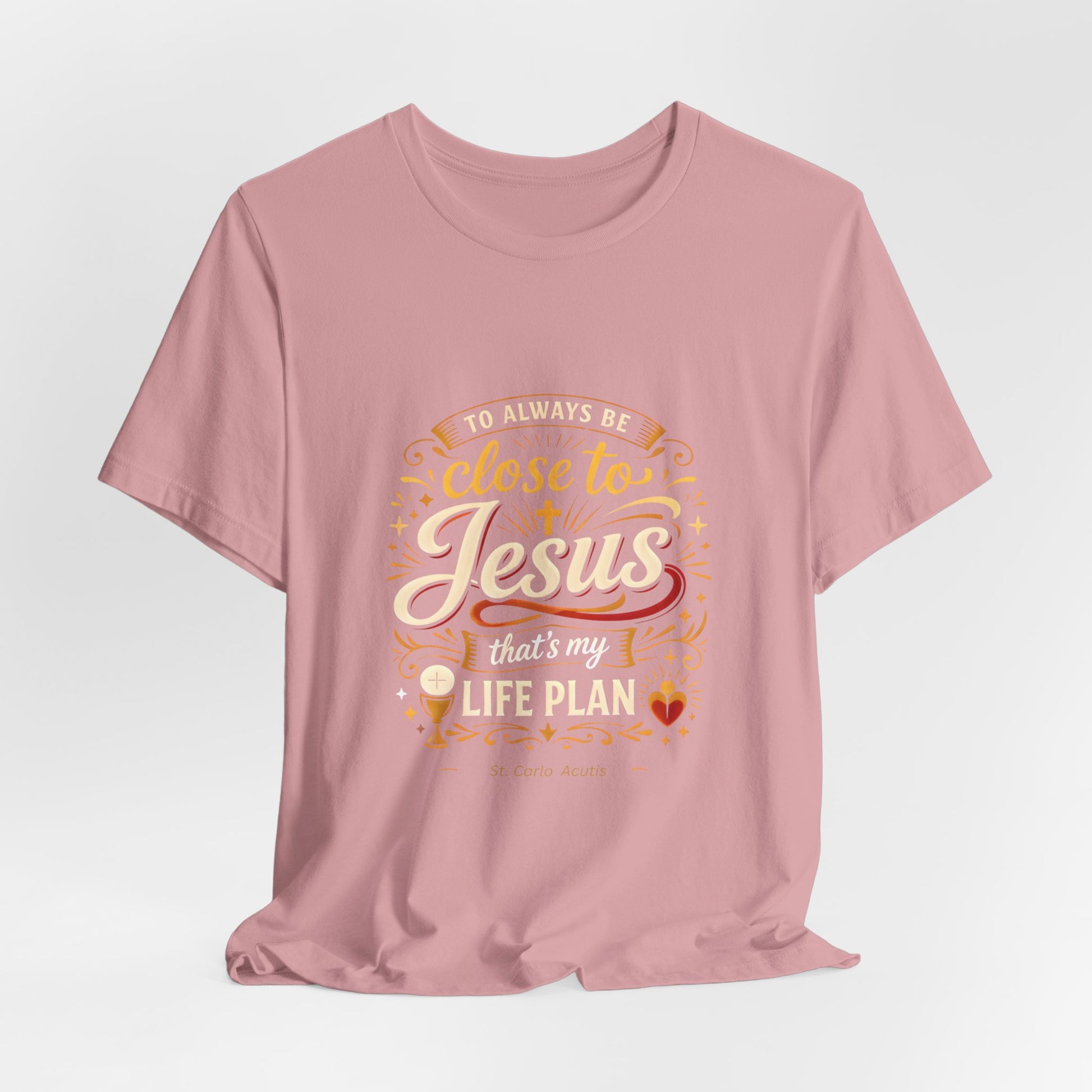 St. Carlo Acutis Typography T-Shirt