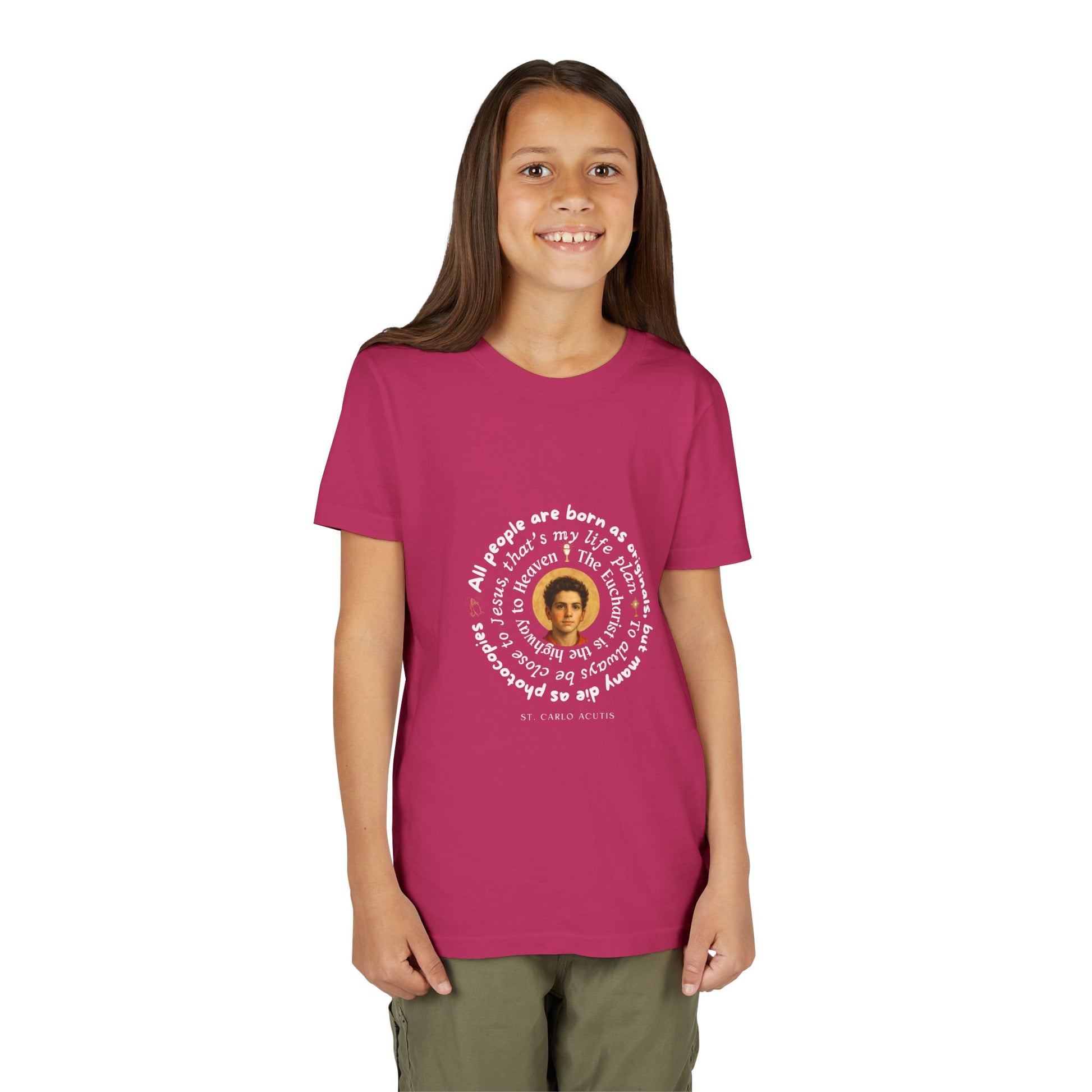 St Carlo Acutis Catholic Youth Shirt