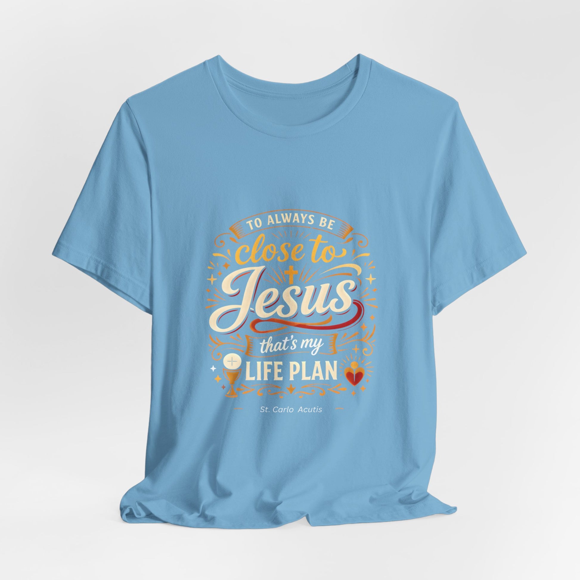 St. Carlo Acutis Typography T-Shirt