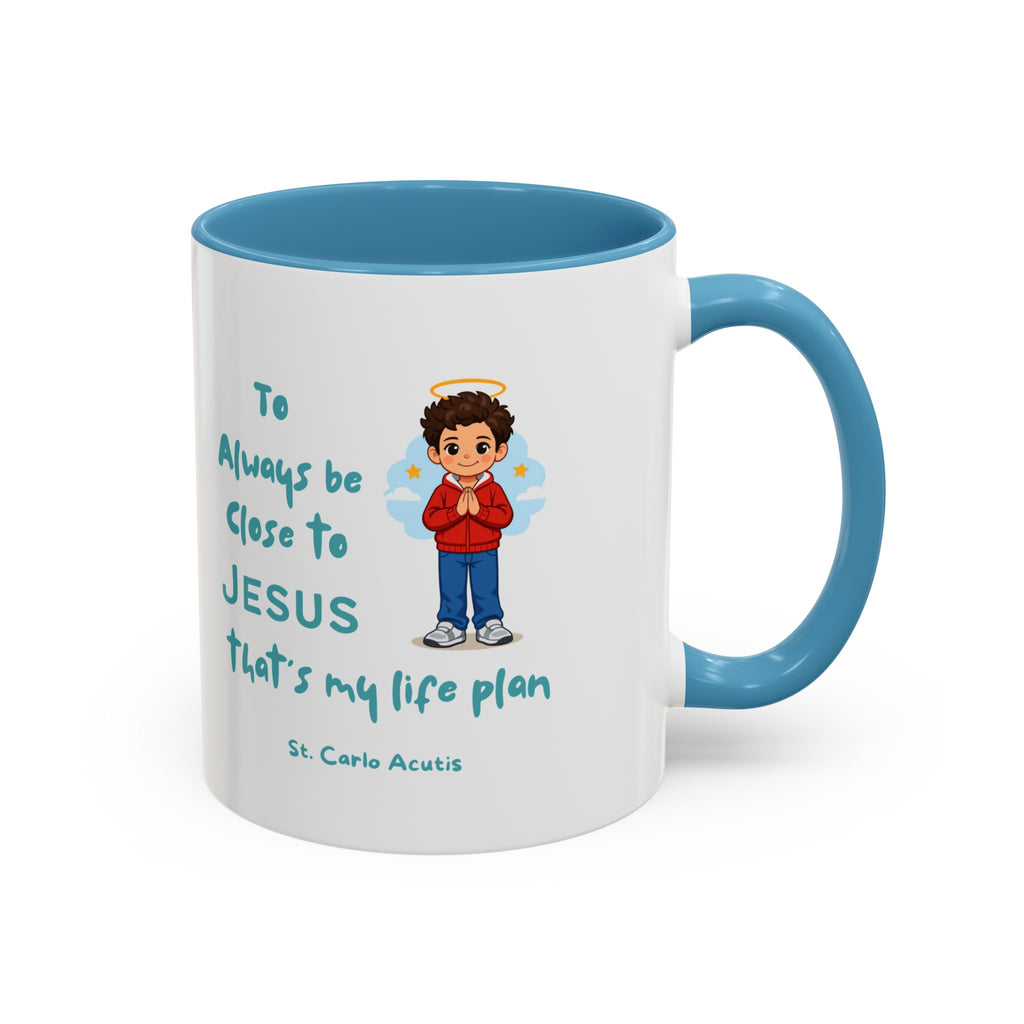 St. Carlo Acutis Kids Inspirational Accent Mug