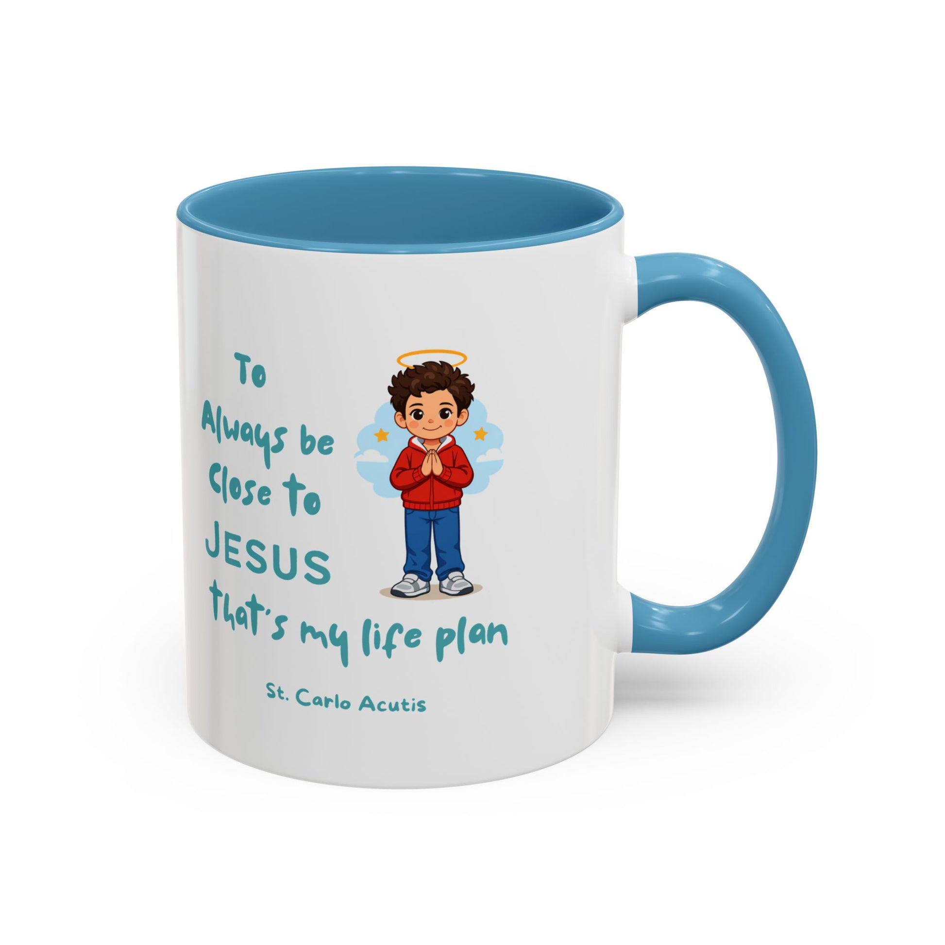 St. Carlo Acutis Kids Inspirational Accent Mug