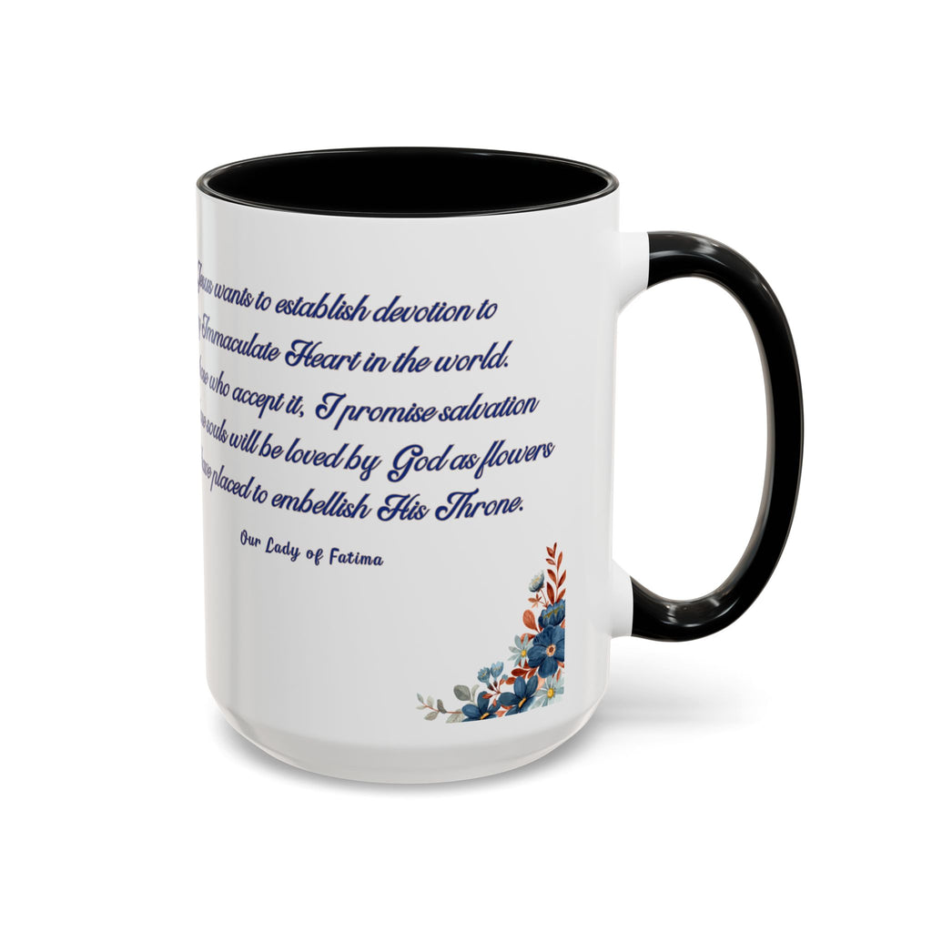 Our Lady of Fatima Immaculate Heart (11oz, 15oz)