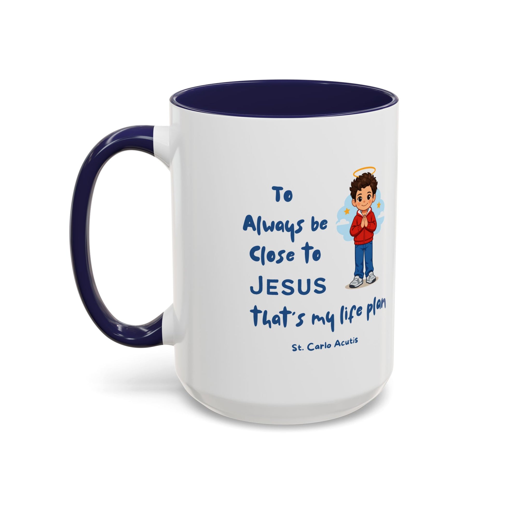 St. Carlo Acutis Kids Inspirational Accent Mug
