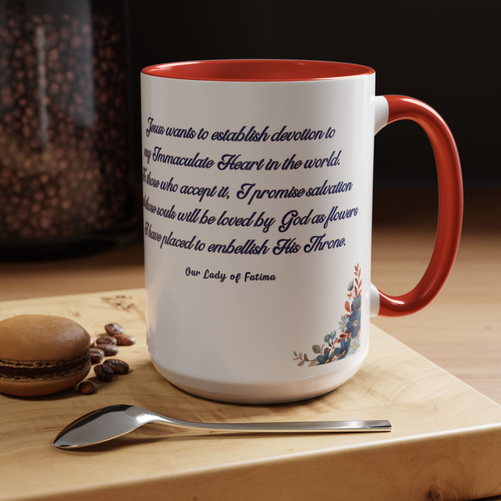 Our Lady of Fatima Immaculate Heart (11oz, 15oz)