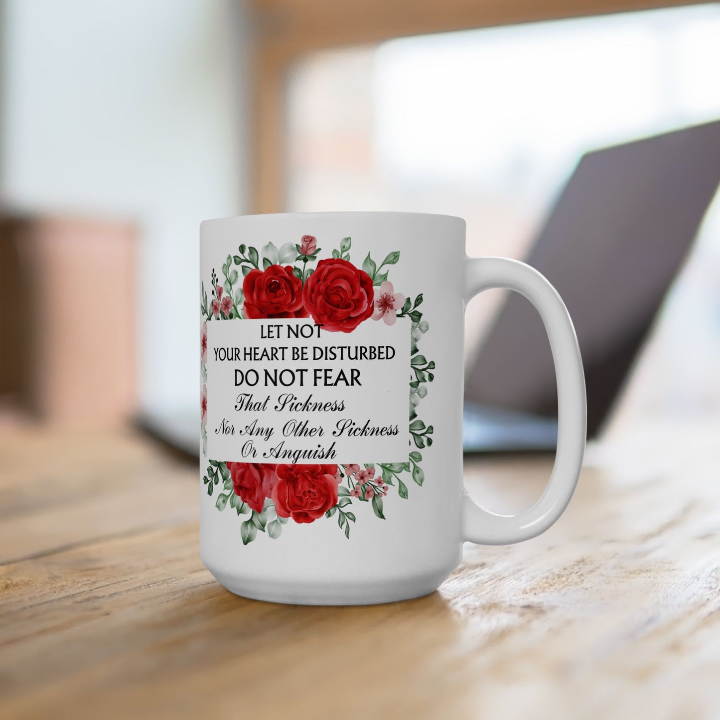 Our Lady of Guadalupe Floral Mug(11oz, 15oz)