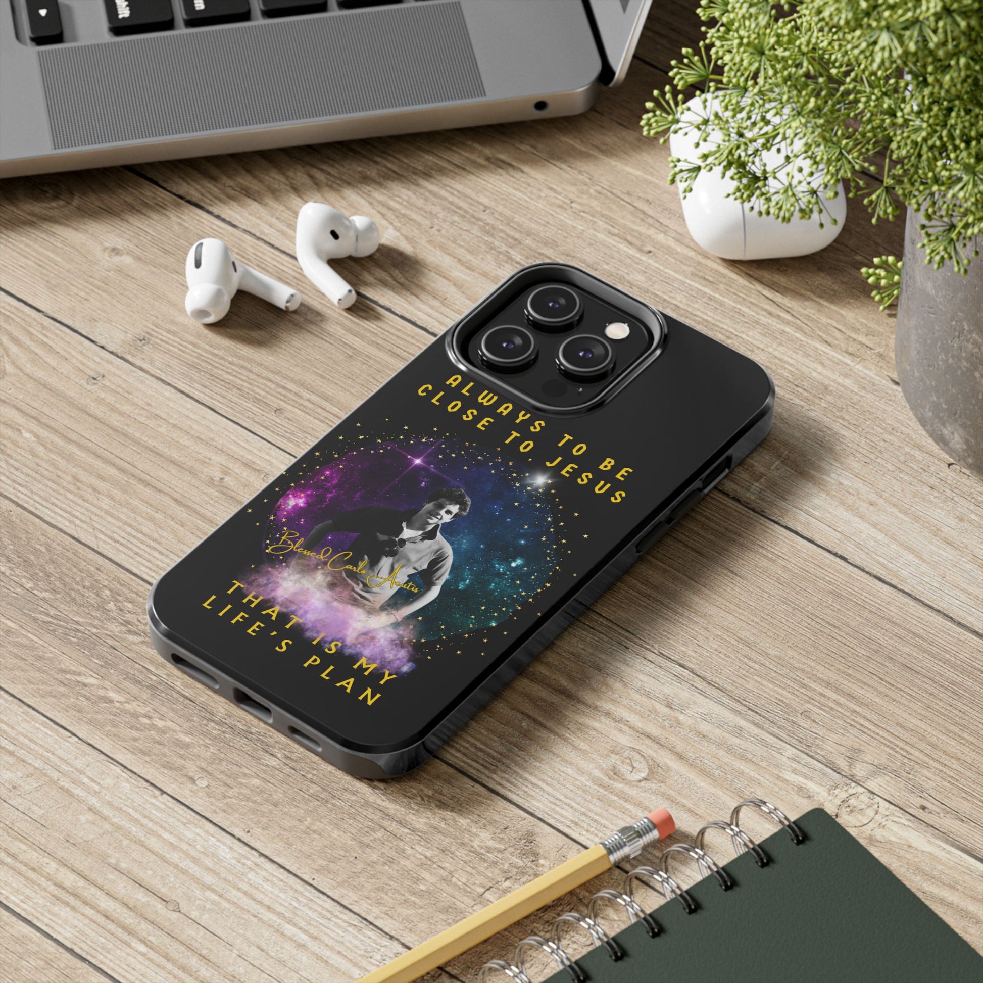 Blessed Carlo Acutis Tough Phone Cases -iPhone and Samsung