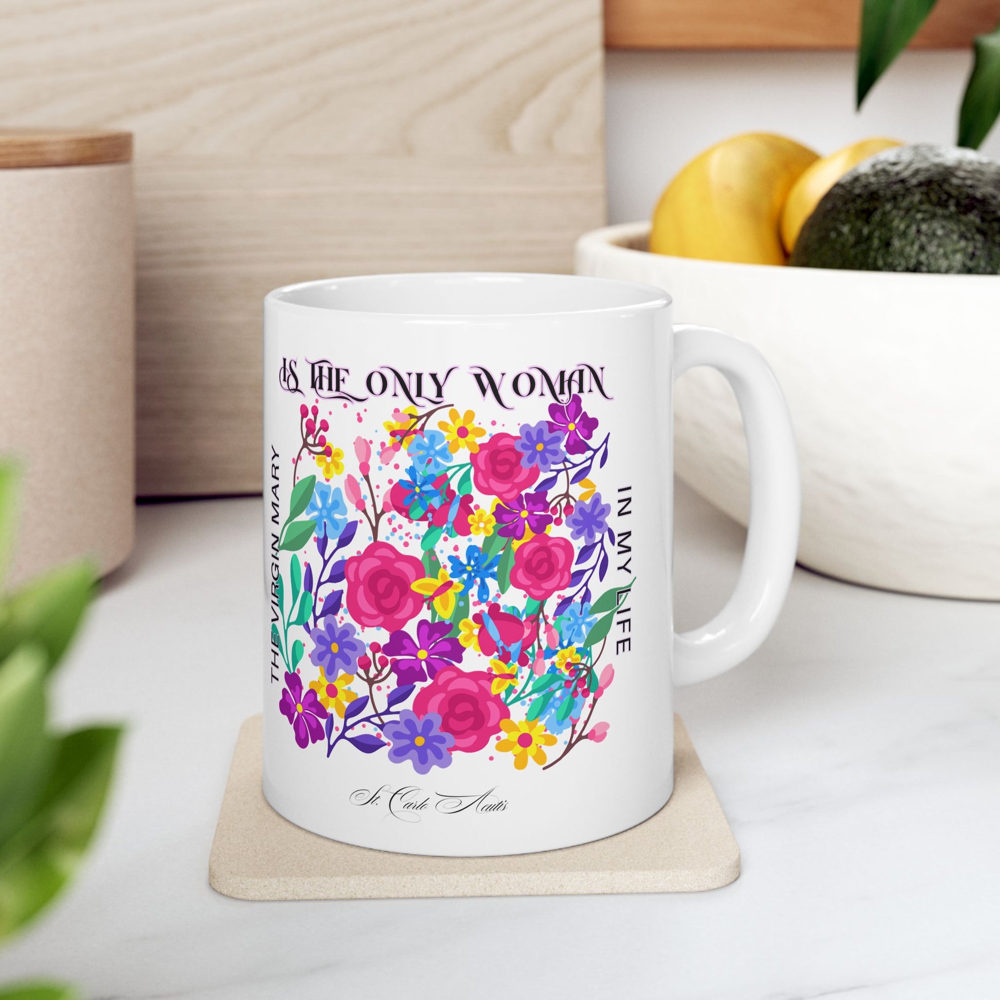 St. Carlo Acutis Virgin Mary Mug