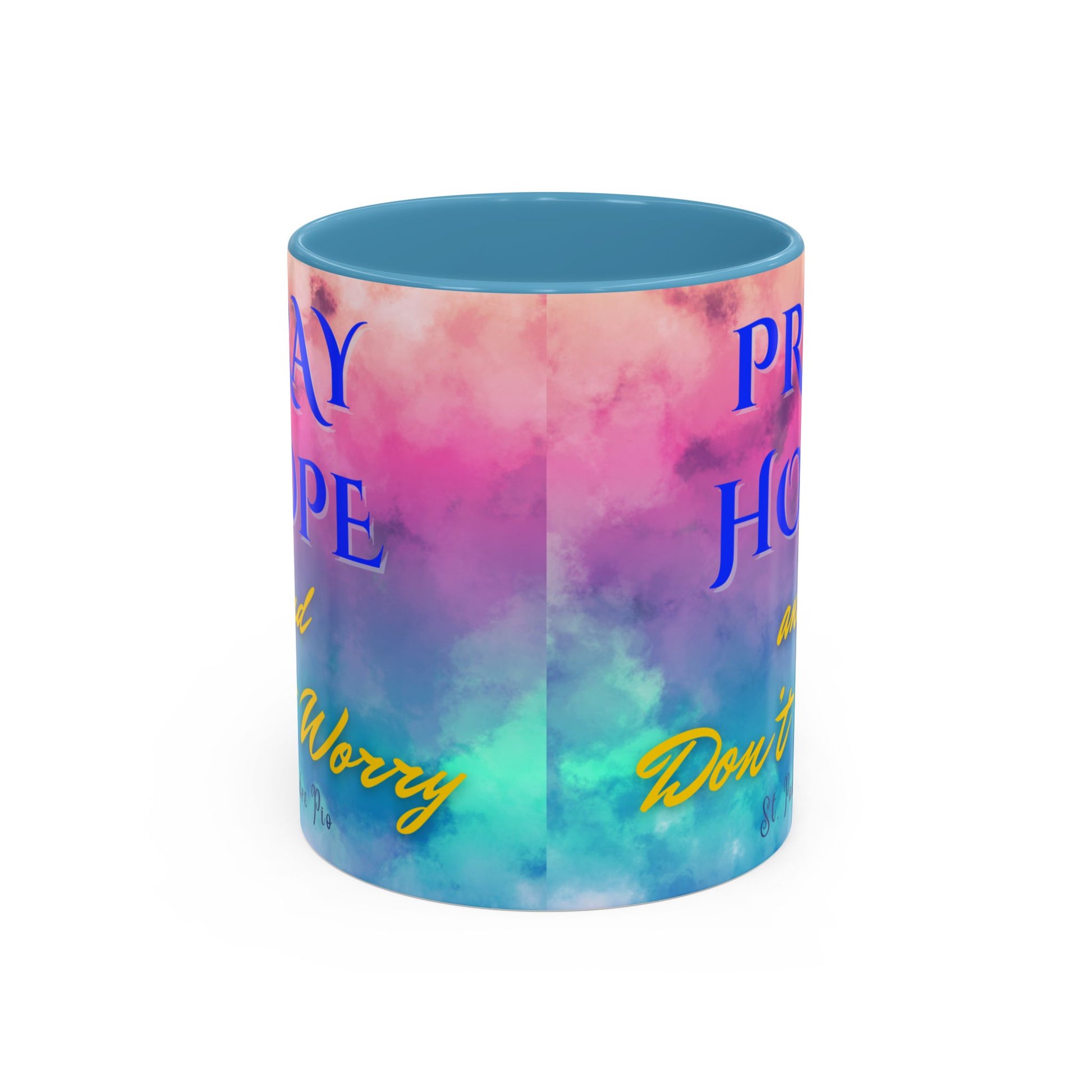 St. Padre Pio Pray, Hope Mug (11oz, 15oz)