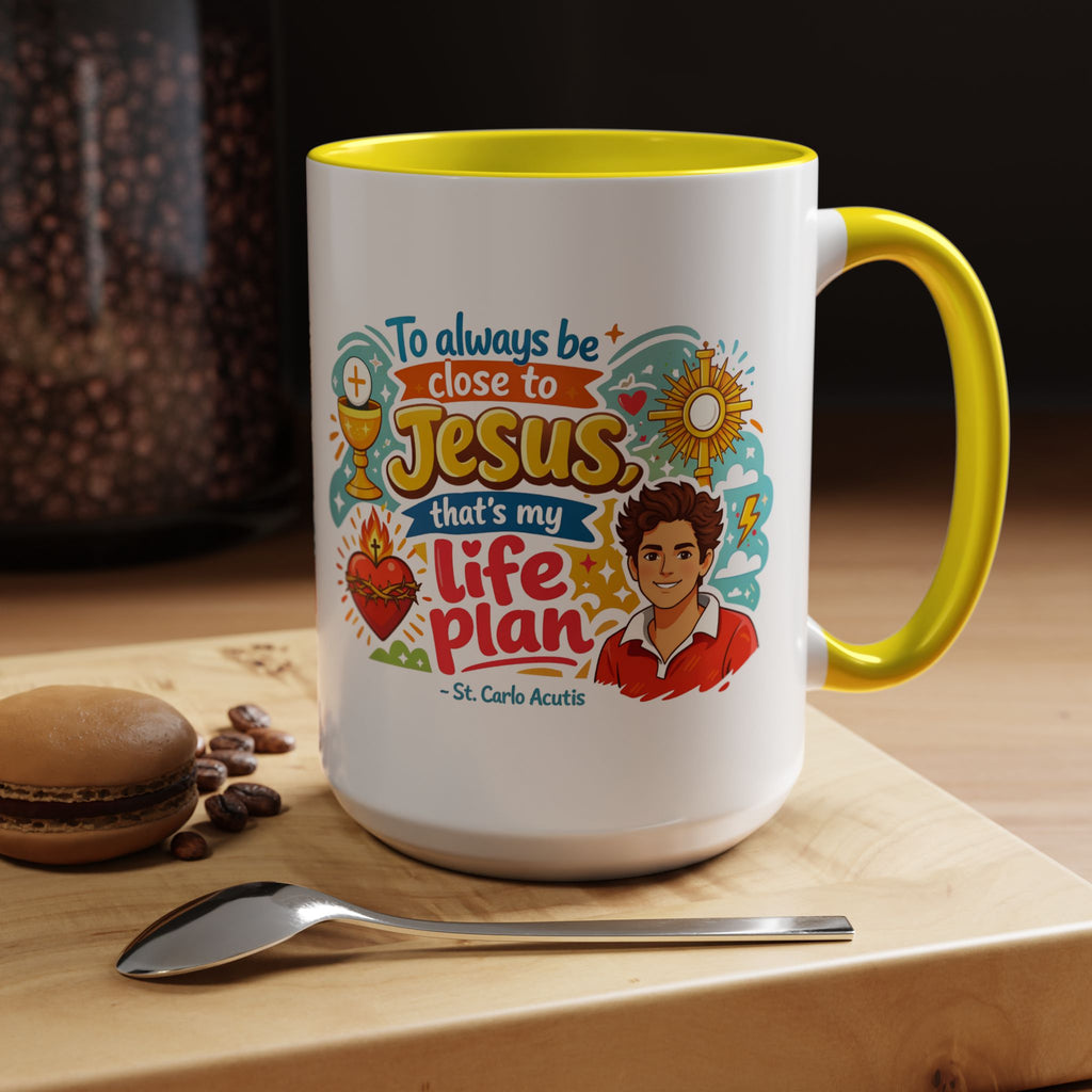 St. Carlo Acutis Kids/Teens Accent Mug