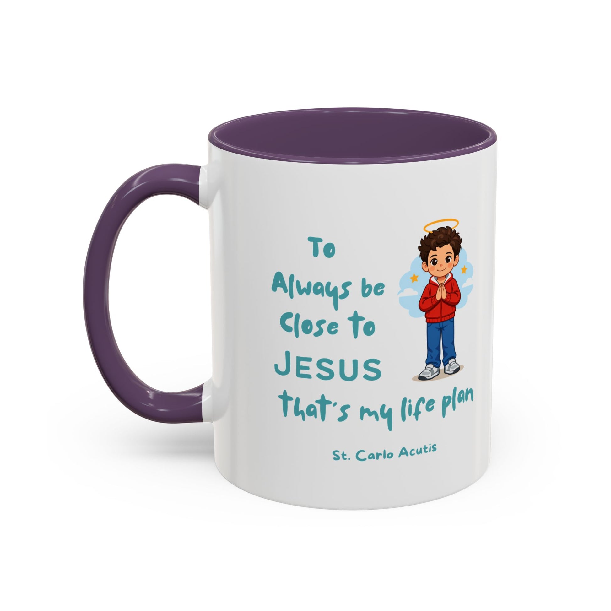 St. Carlo Acutis Kids Inspirational Accent Mug
