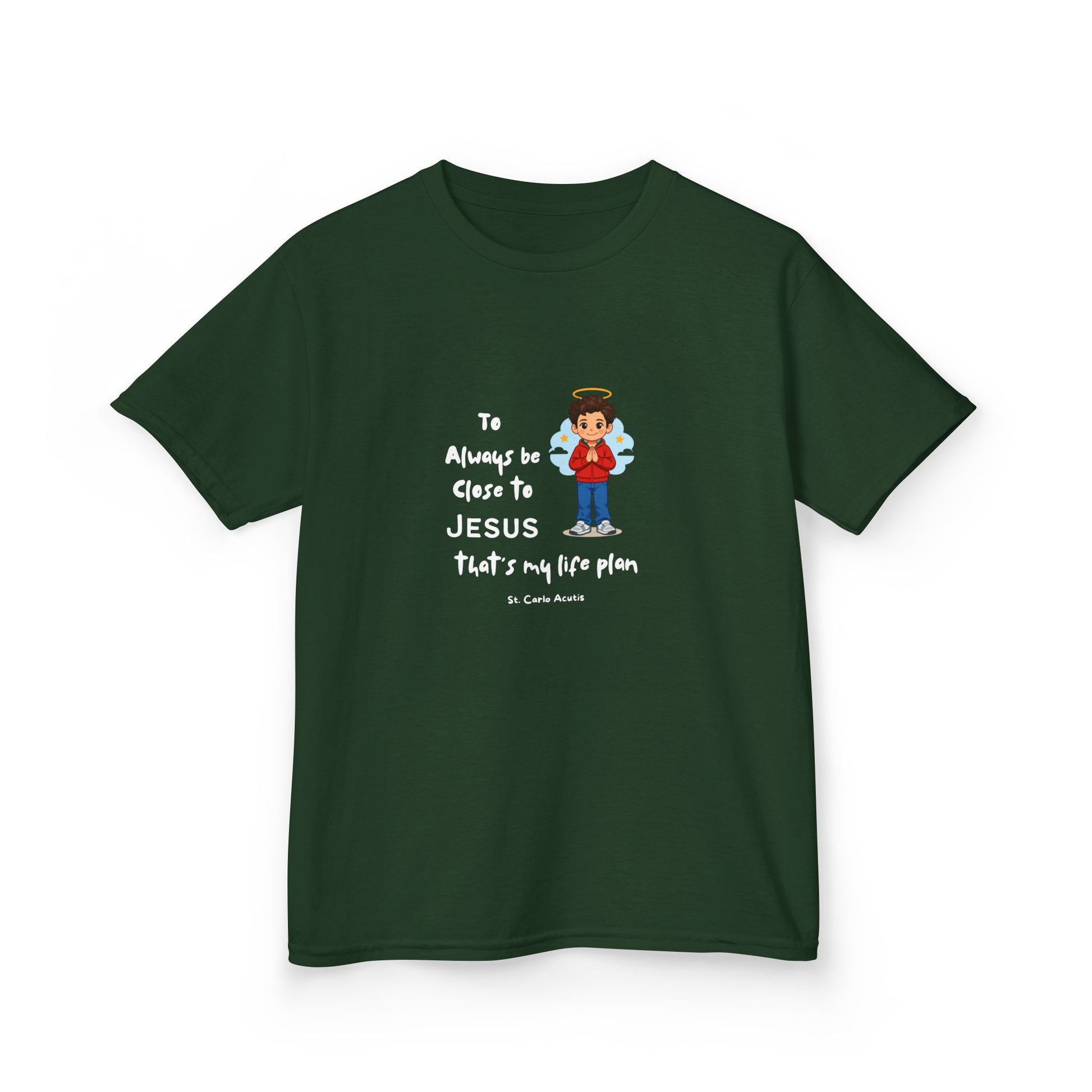 St. Carlo Acutis Kids Inspirational Tee