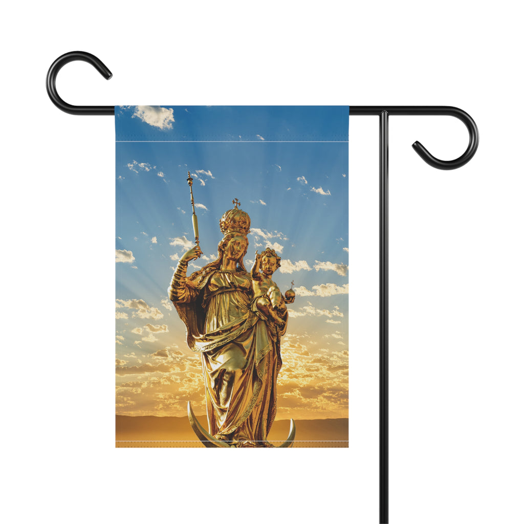 Morning Star Garden Flag