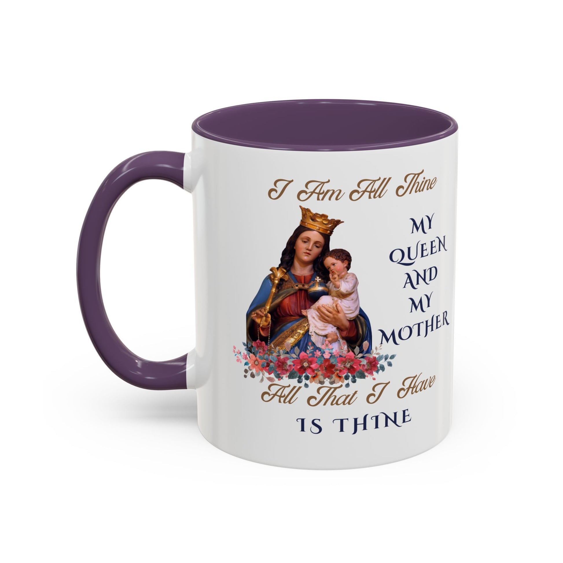 I Am All Thine Marian Mug