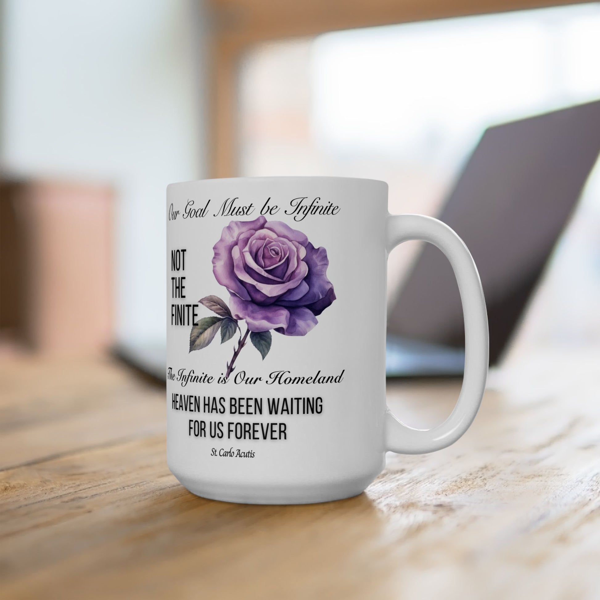 St. Carlo Acutis 'Our Goal' Mug