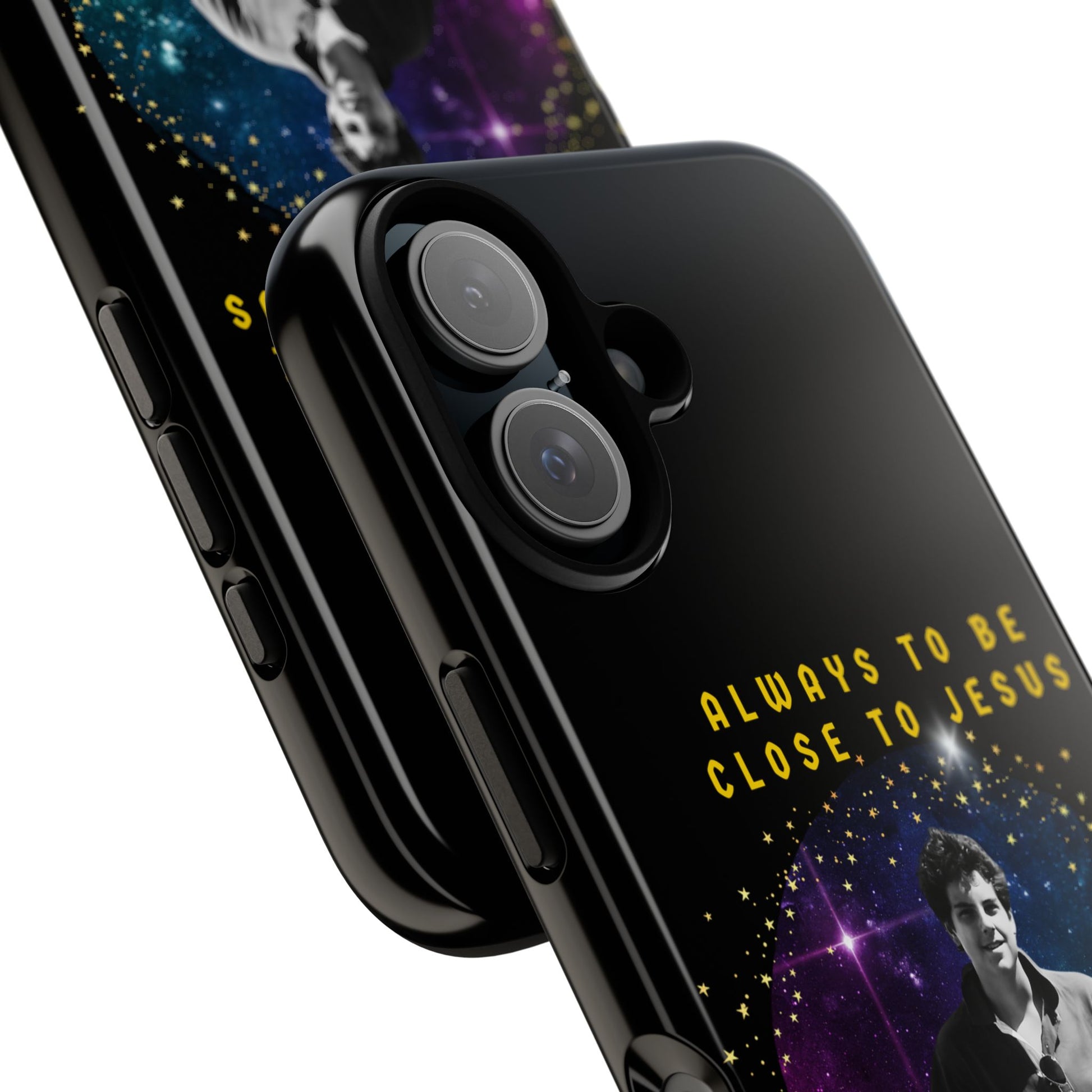 Blessed Carlo Acutis Tough Phone Cases Black