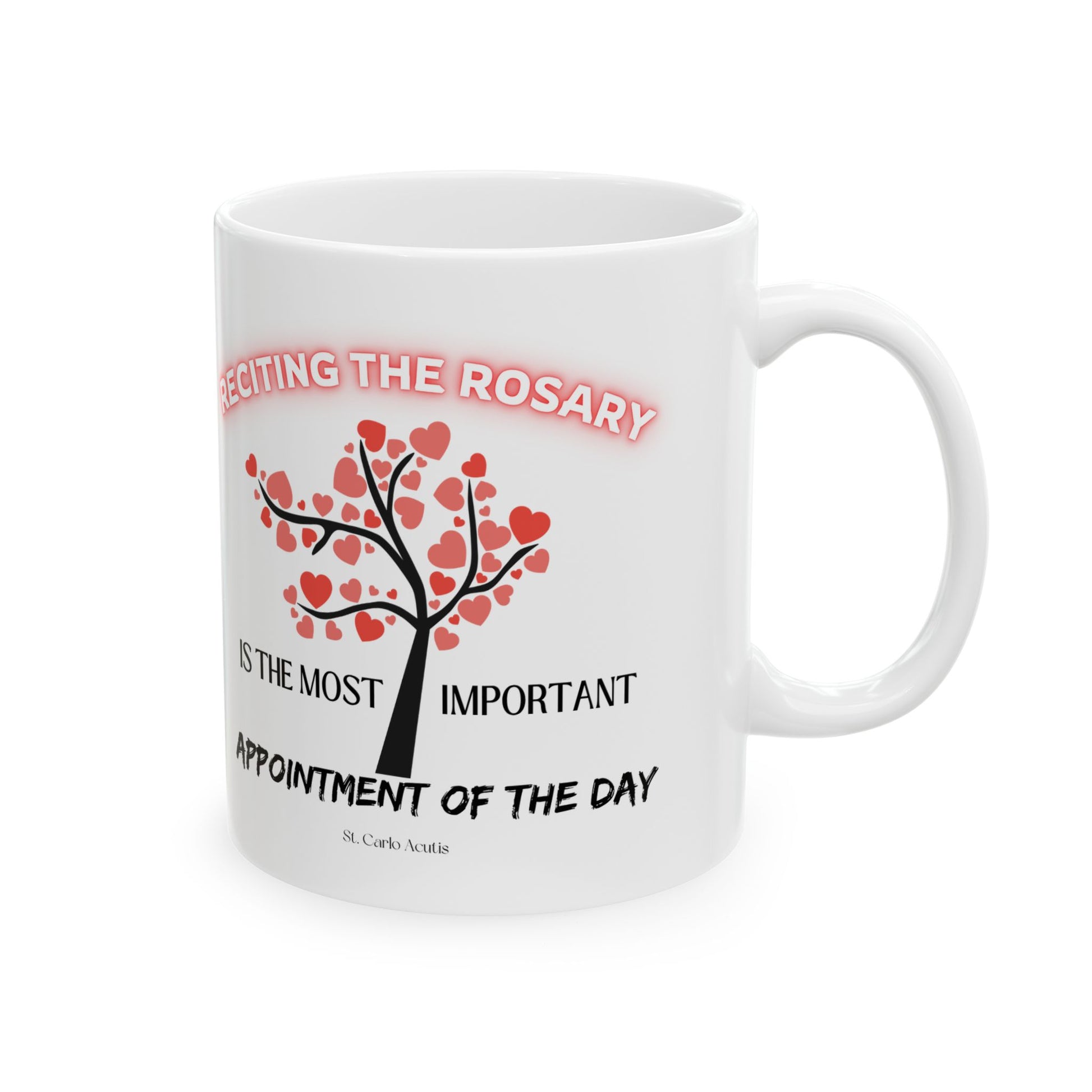 St. Carlo Acutis 'Rosary' Ceramic Mug