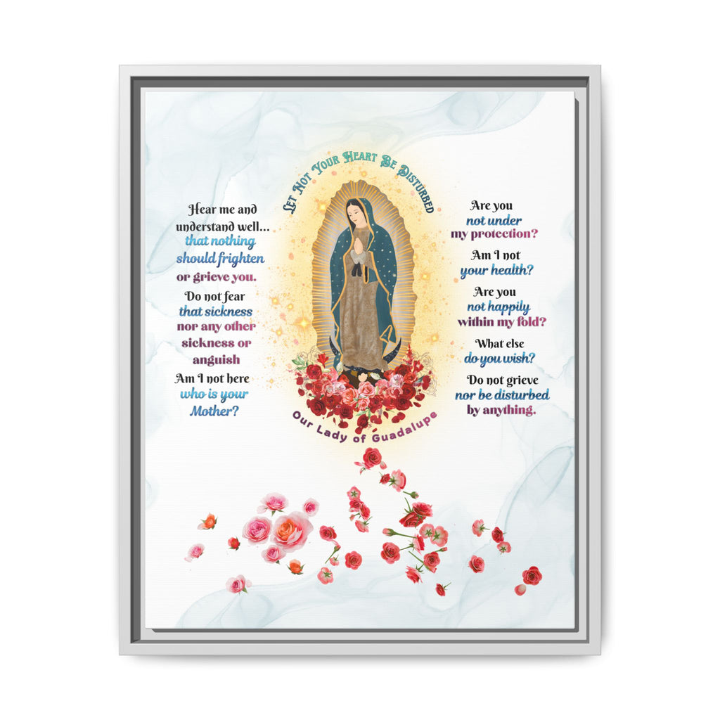 Our Lady of Guadalupe Matte Canvas, Framed (Multi-color)