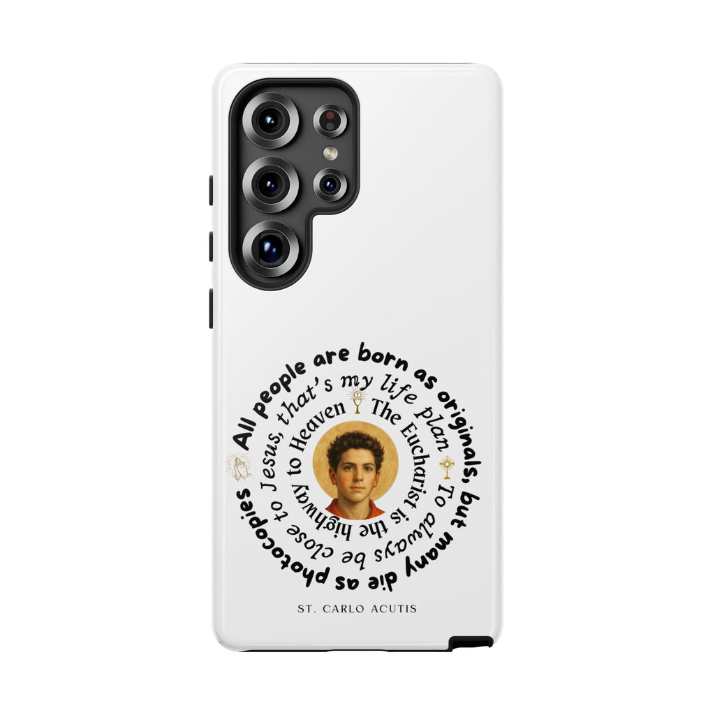St. Carlo Acutis Canonization Tribute Tough Phone Case