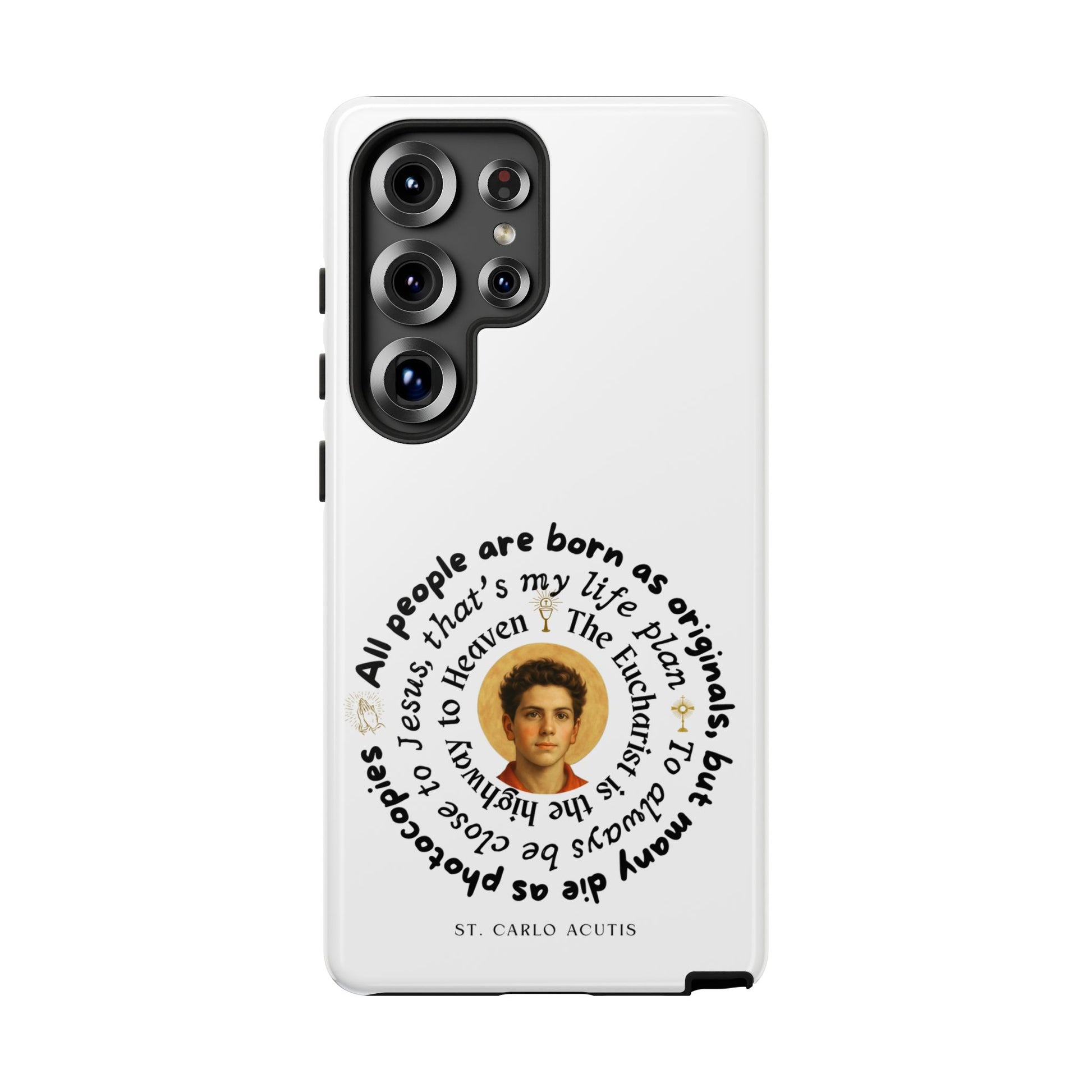 St. Carlo Acutis Canonization Tribute Tough Phone Case