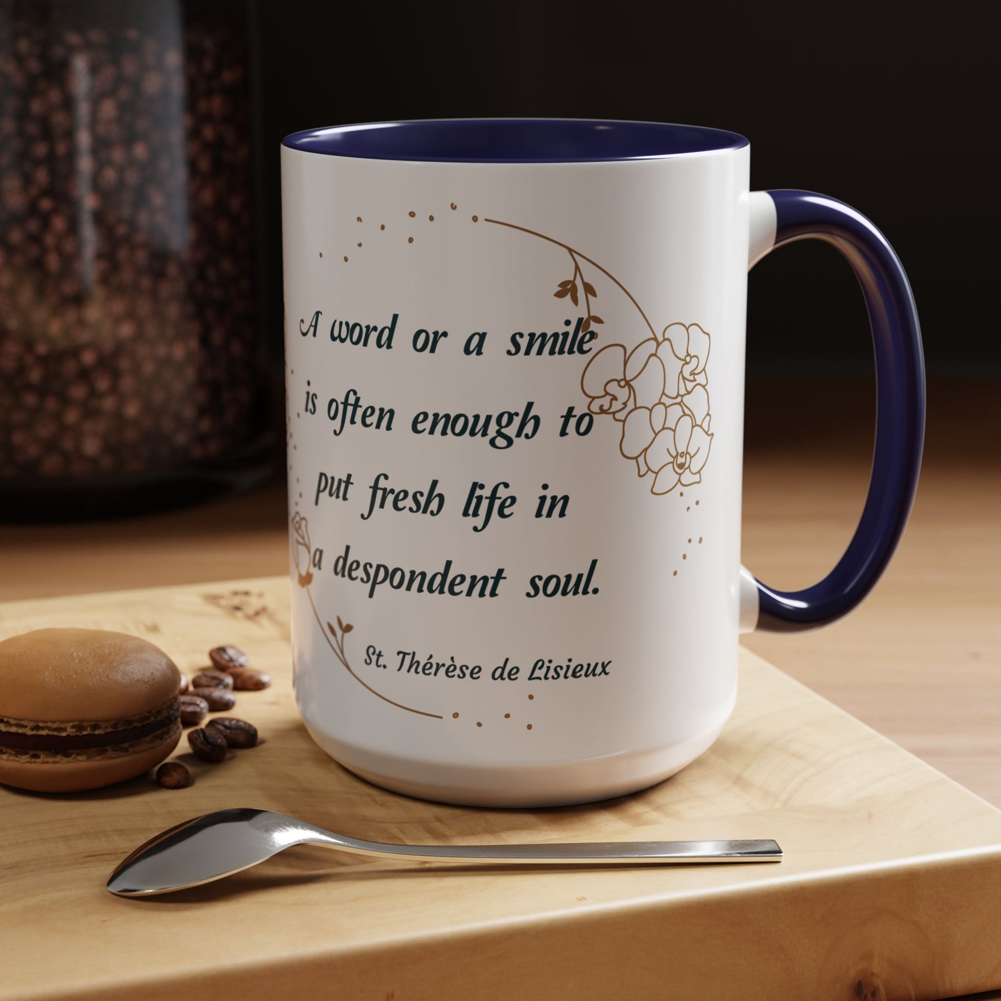 St. Thérèse de Lisieux A Word or A Smile (11oz, 15oz)