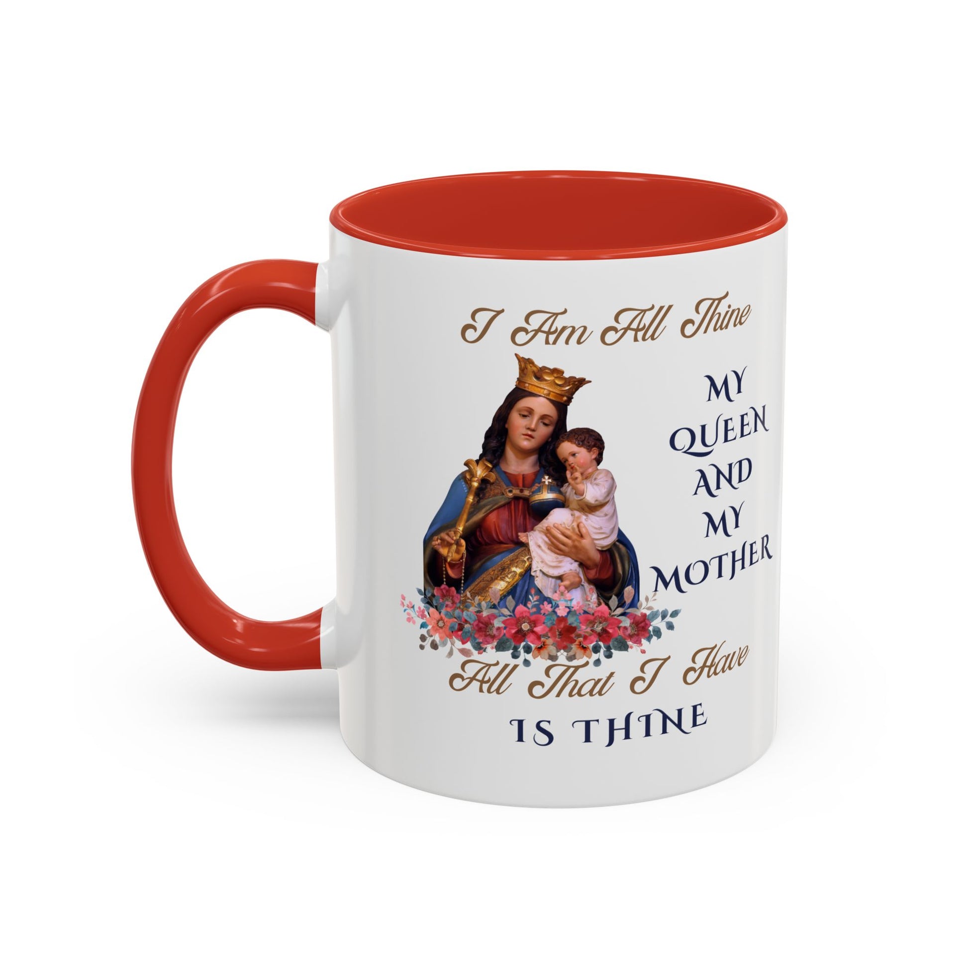 I Am All Thine Marian Mug