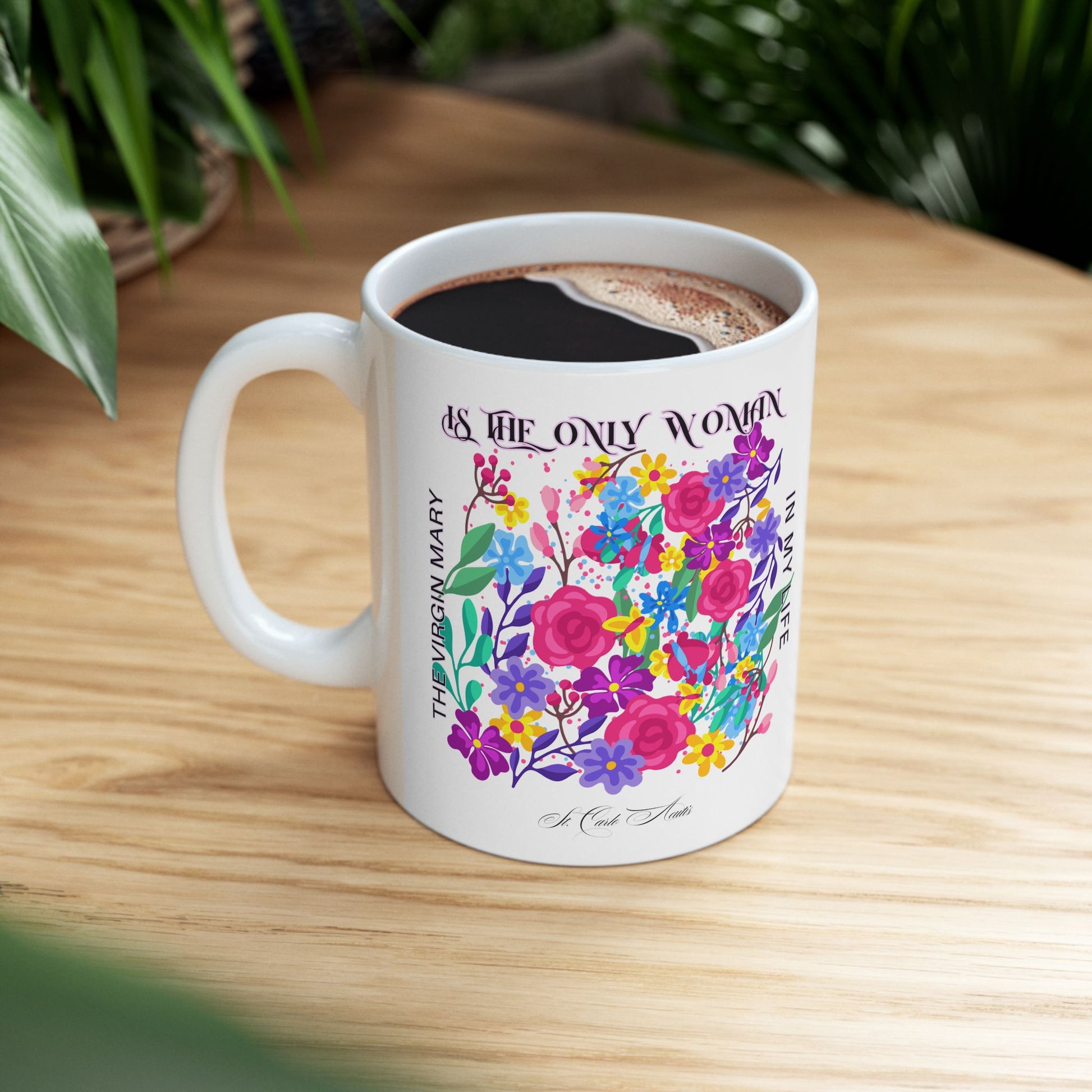 St. Carlo Acutis Virgin Mary Mug