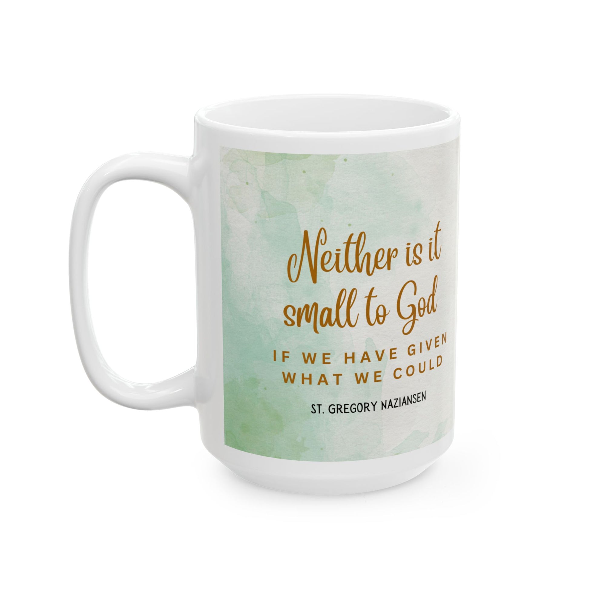 St. Gregory Naziansen Give Something Catholic Mug (11oz, 15oz)