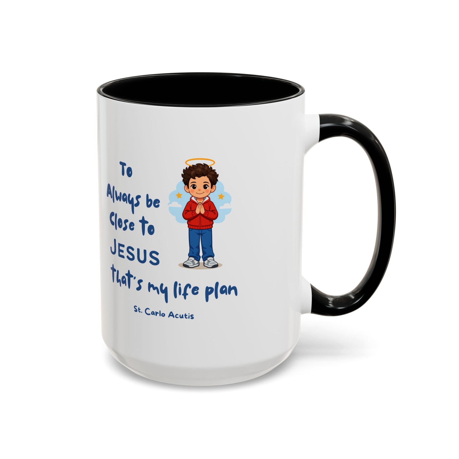 St. Carlo Acutis Kids Inspirational Accent Mug