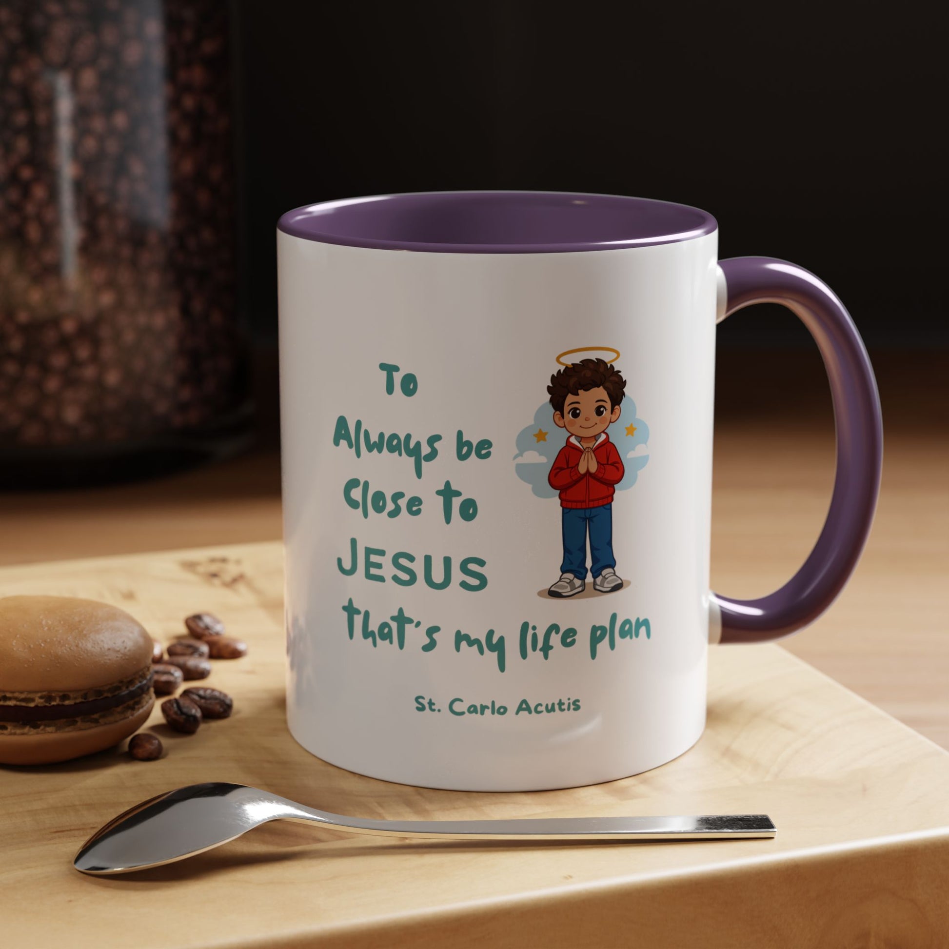 St. Carlo Acutis Kids Inspirational Accent Mug